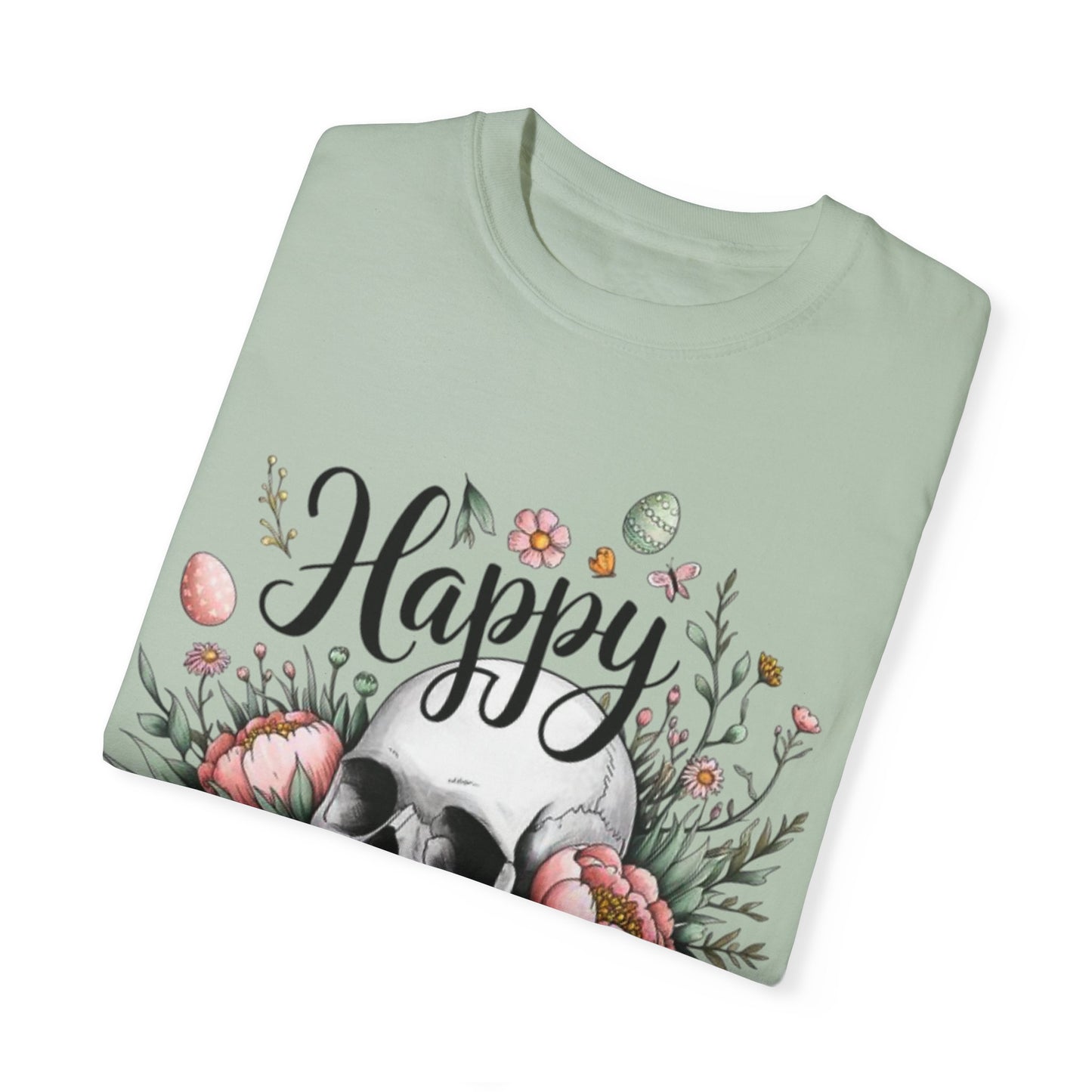 Easter Floral Skull Tee