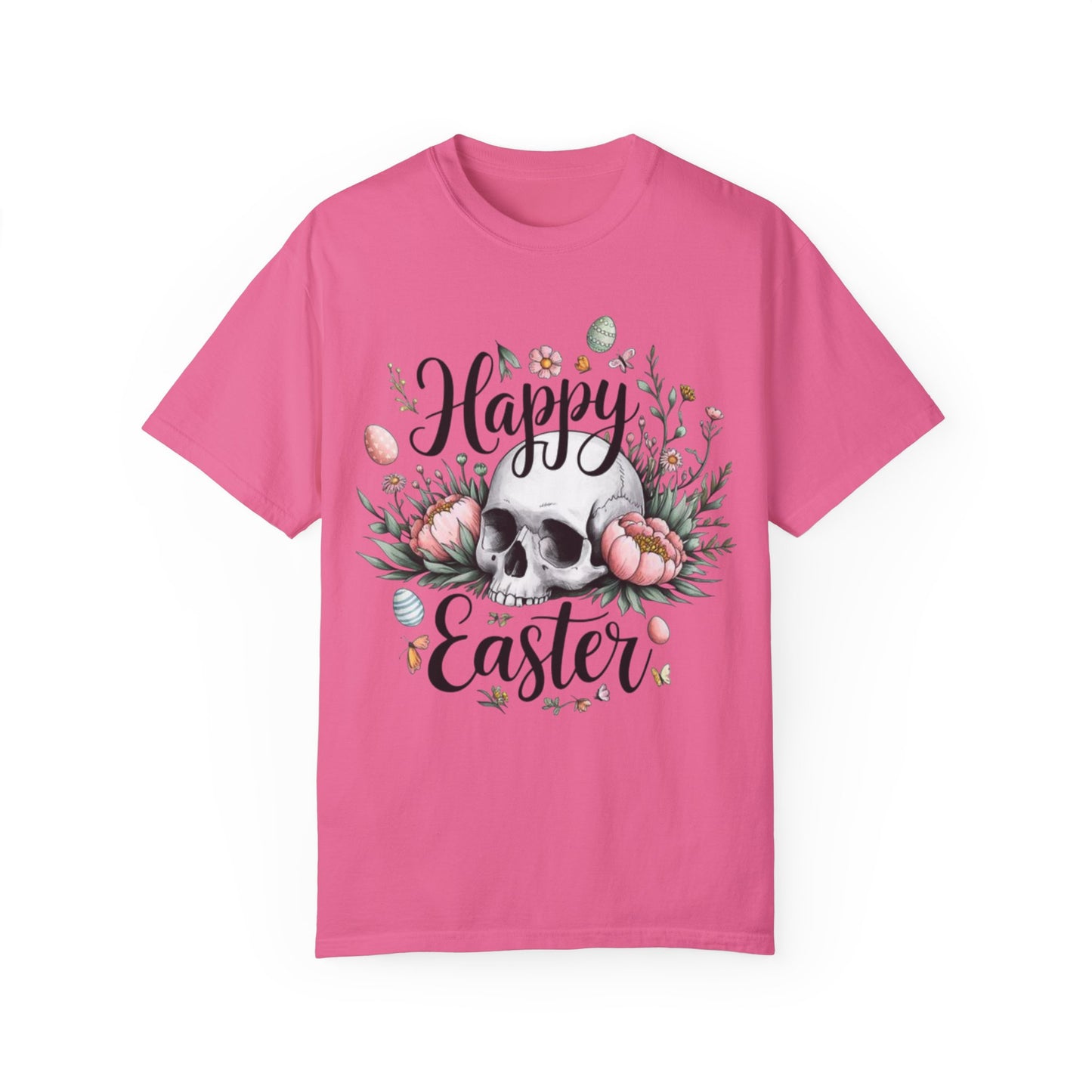 Easter Floral Skull Tee