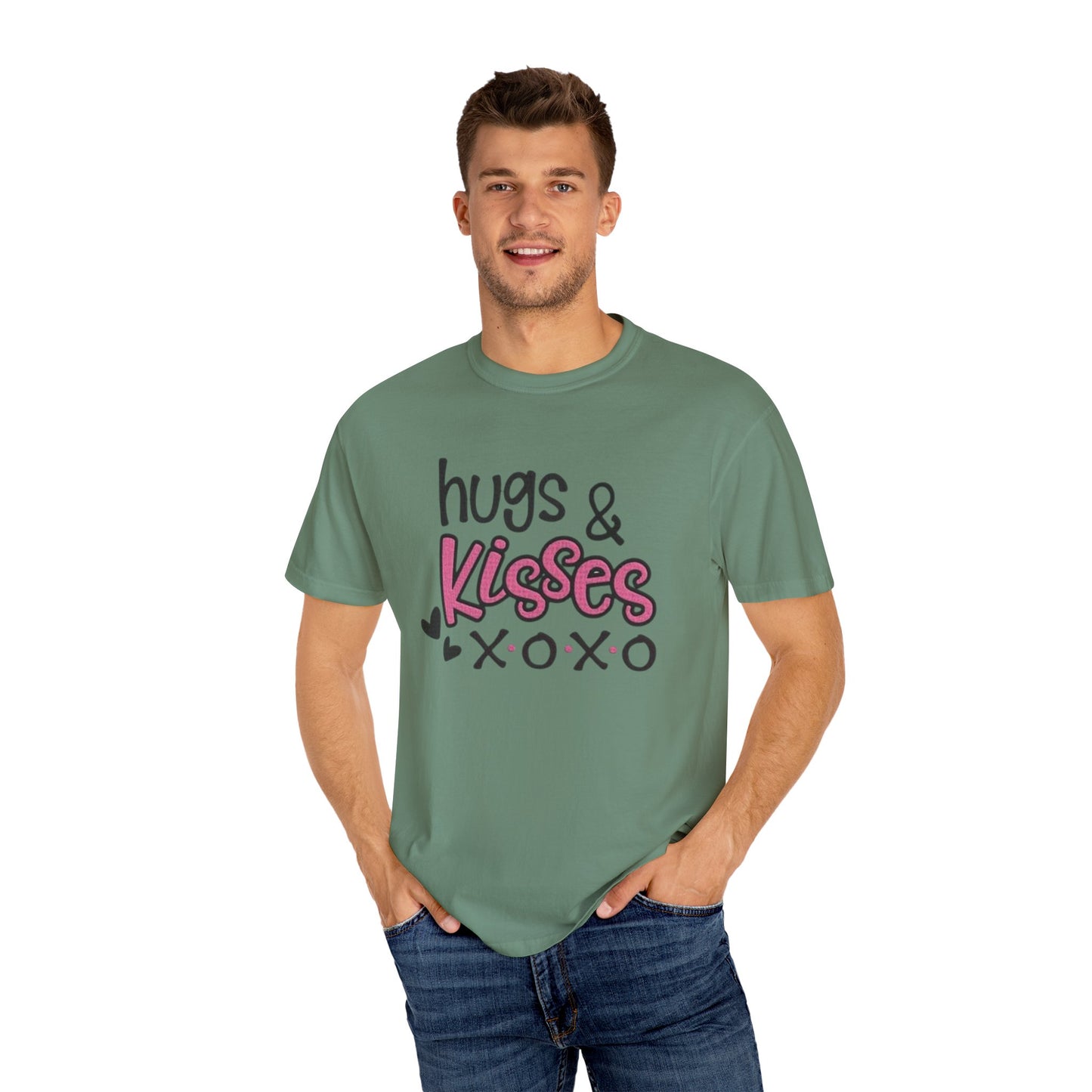 Valentine's Day Hugs & Kisses Tee