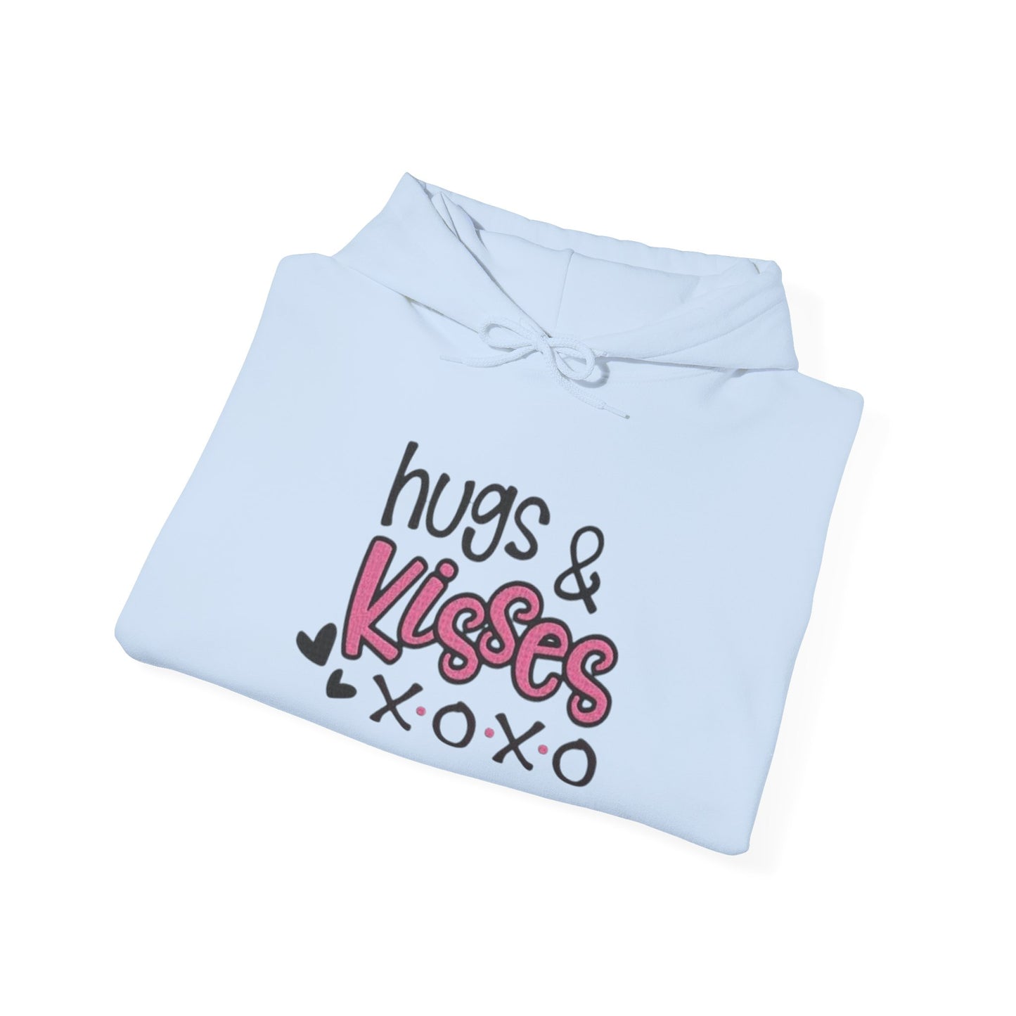 Valentine's Day Hugs & Kisses- Hooded Sweatshirt!