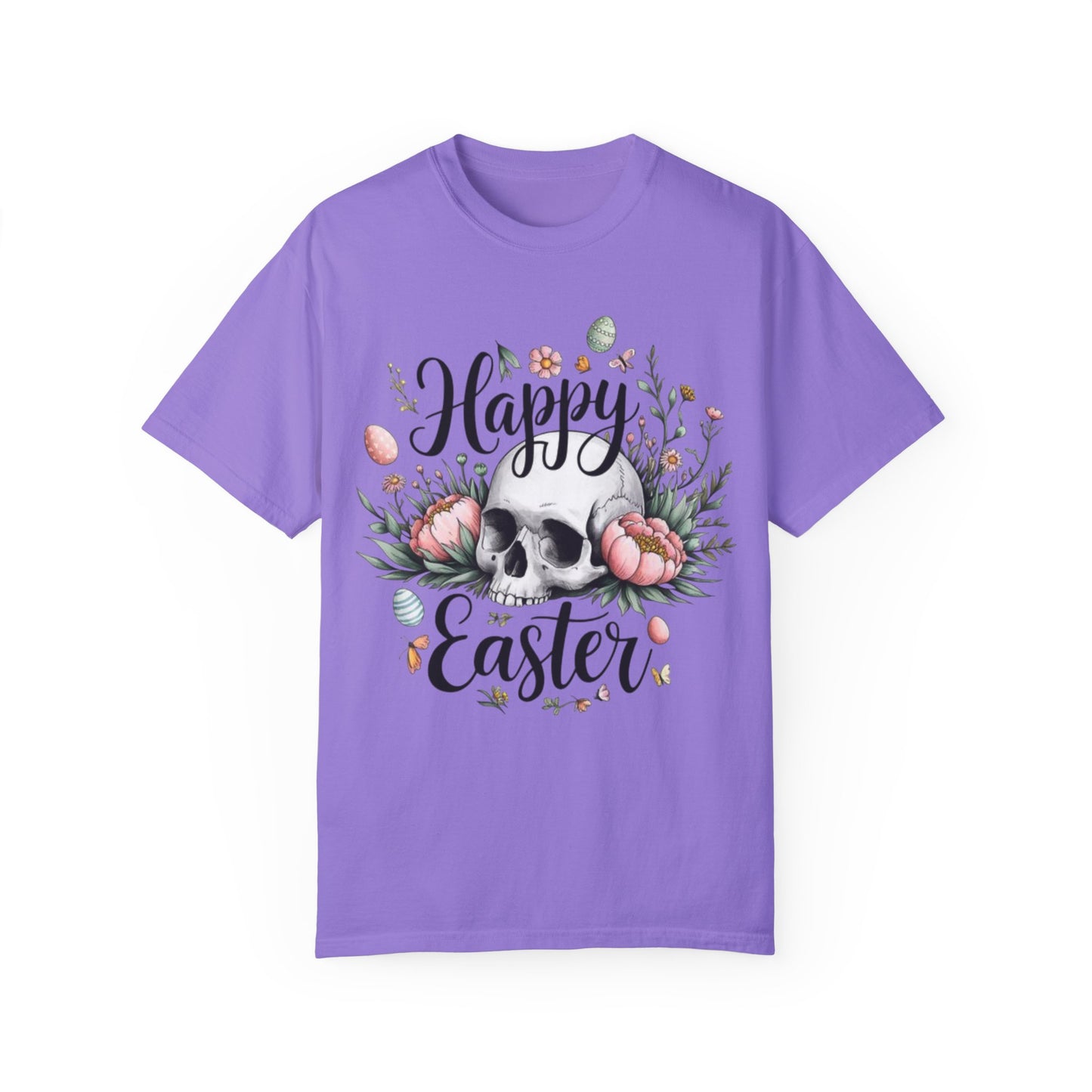 Easter Floral Skull Tee