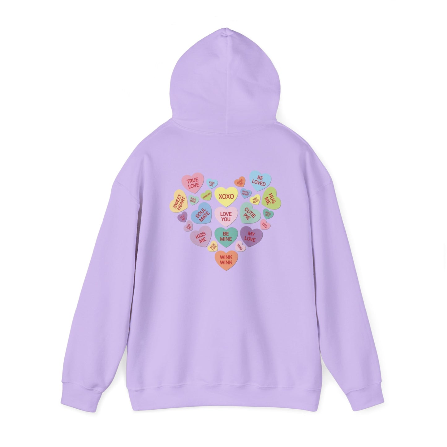 Valentine's Day Candy Heart- Hooded Sweatshirt!