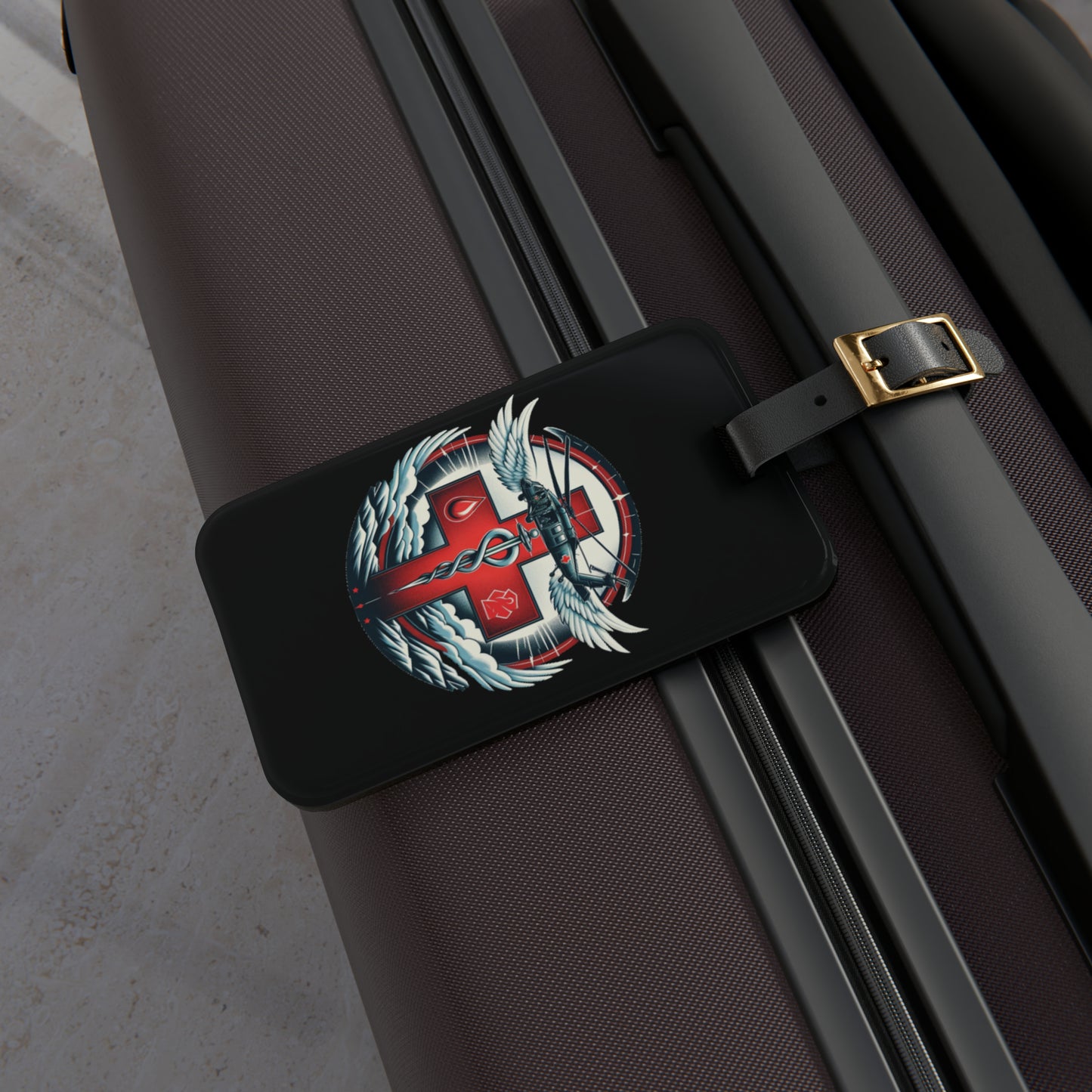 π Airborne Angels Luggage Tag π