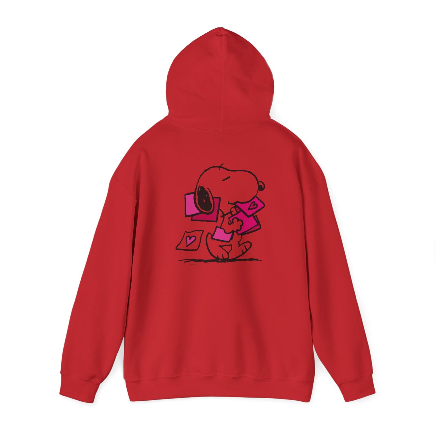 Valentine's Day Snoopy- Hooded Sweatshirt!