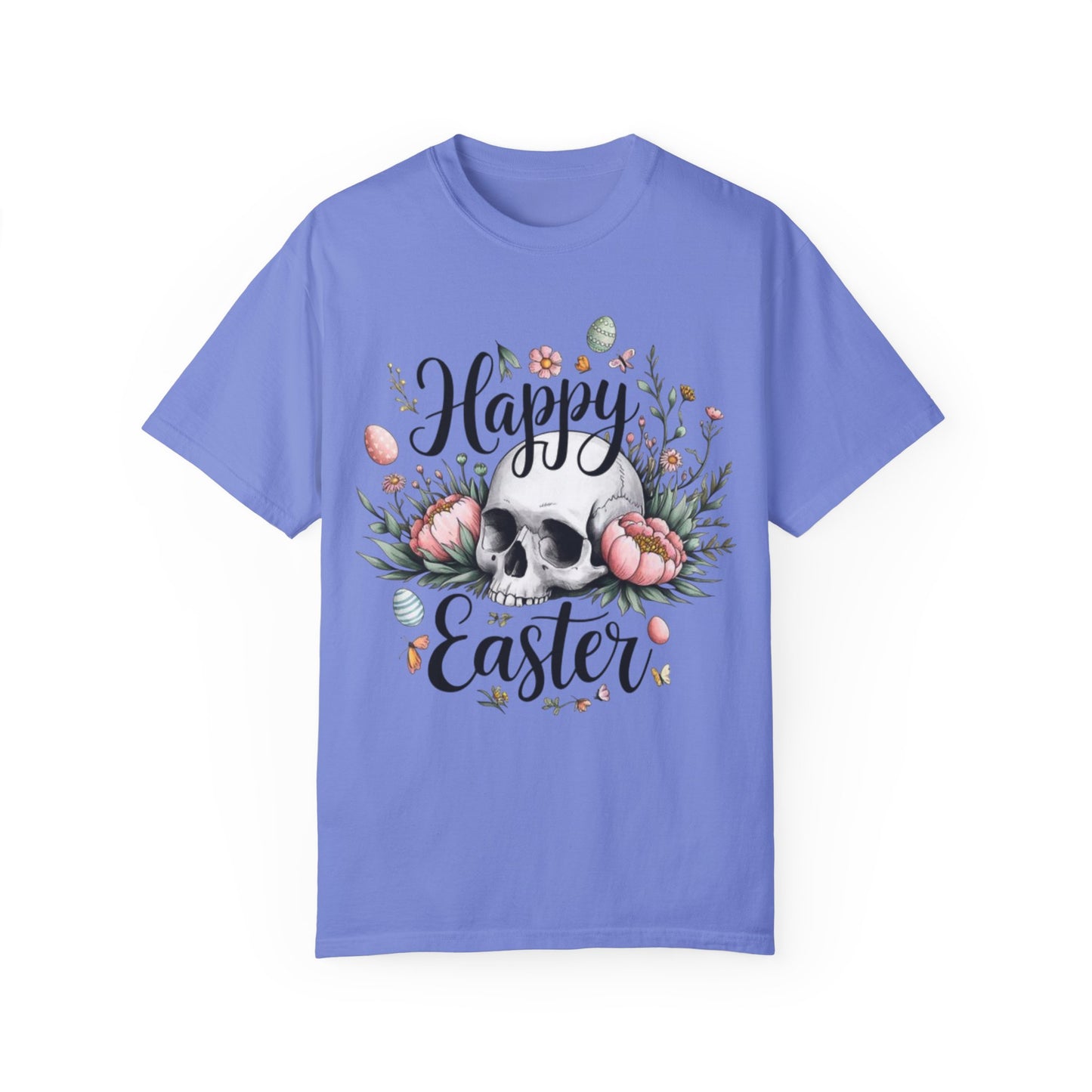 Easter Floral Skull Tee