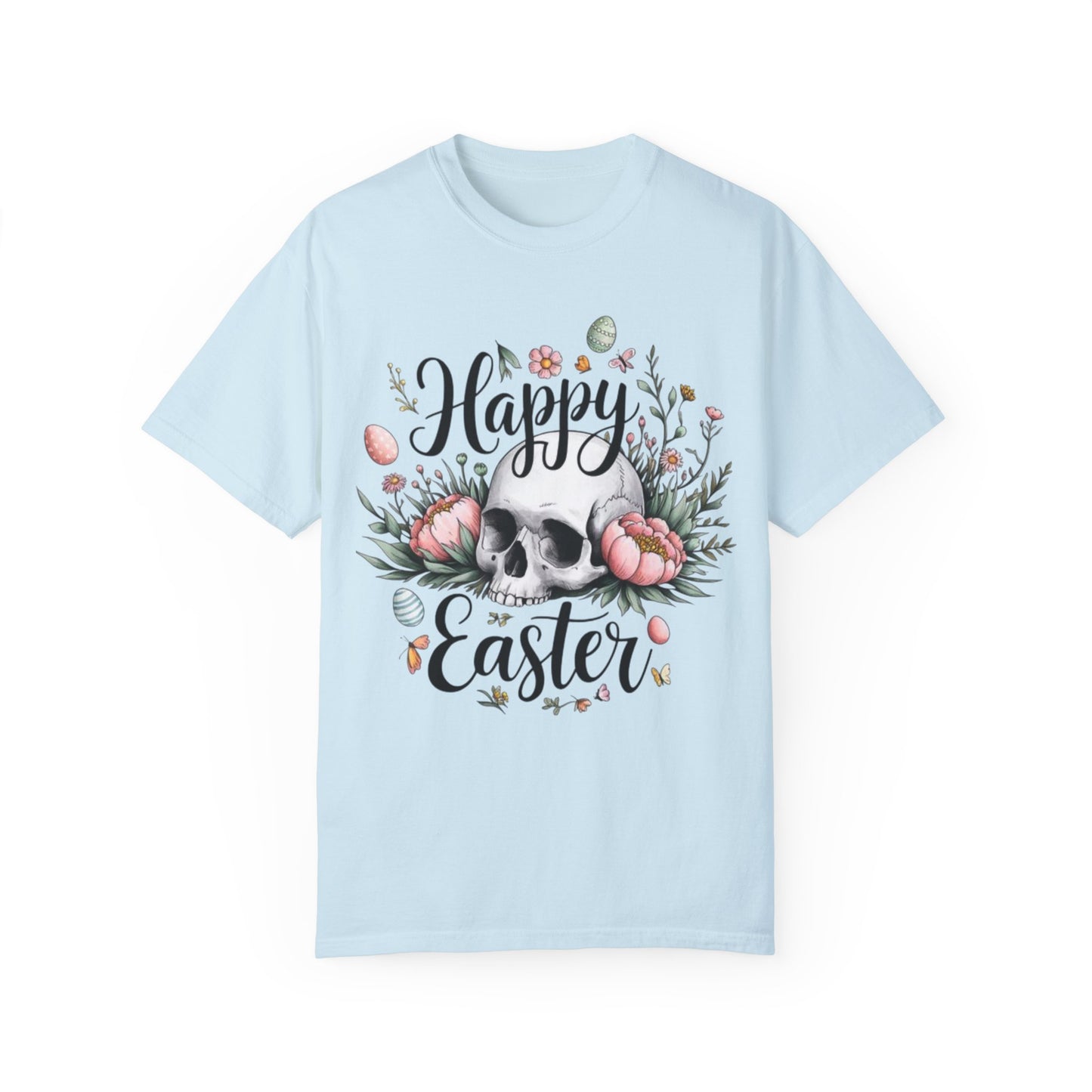 Easter Floral Skull Tee