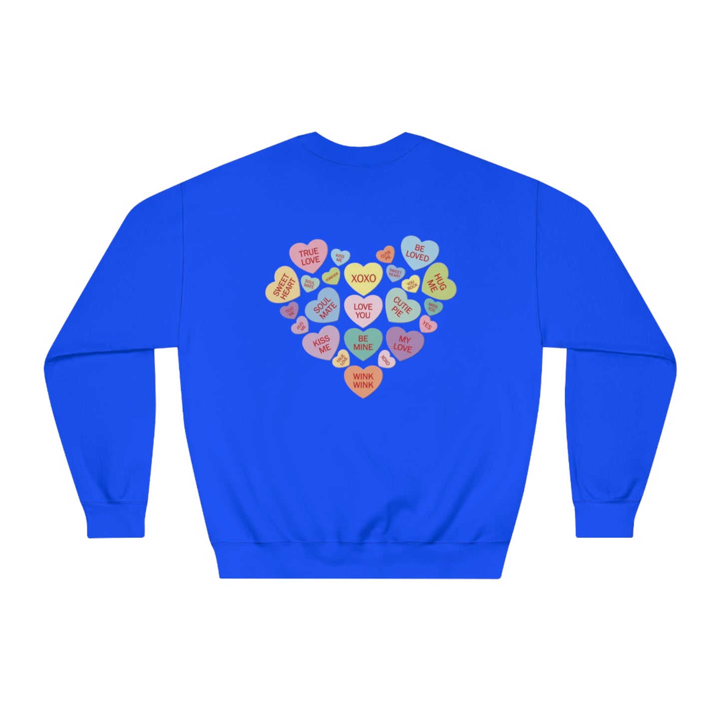 Valentine's Day Candy Heart Sweatshirt