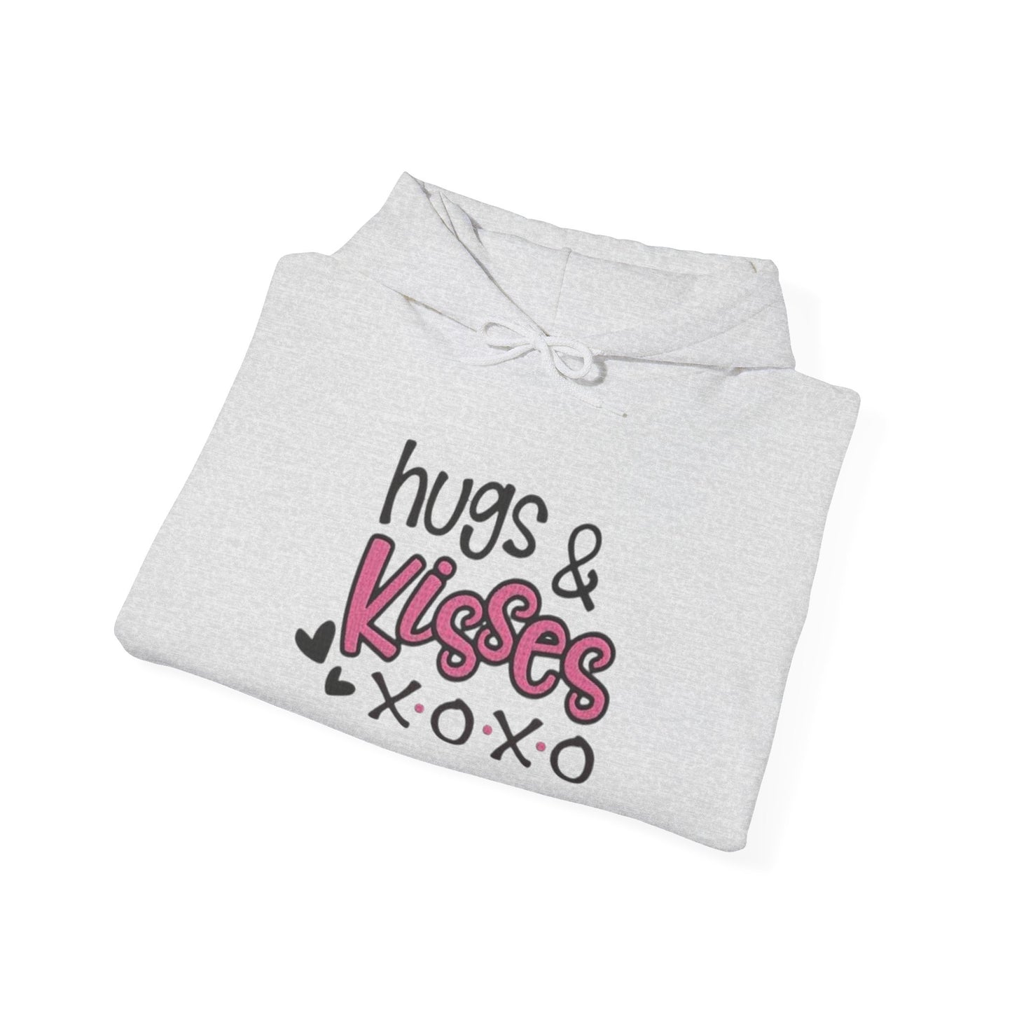 Valentine's Day Hugs & Kisses- Hooded Sweatshirt!