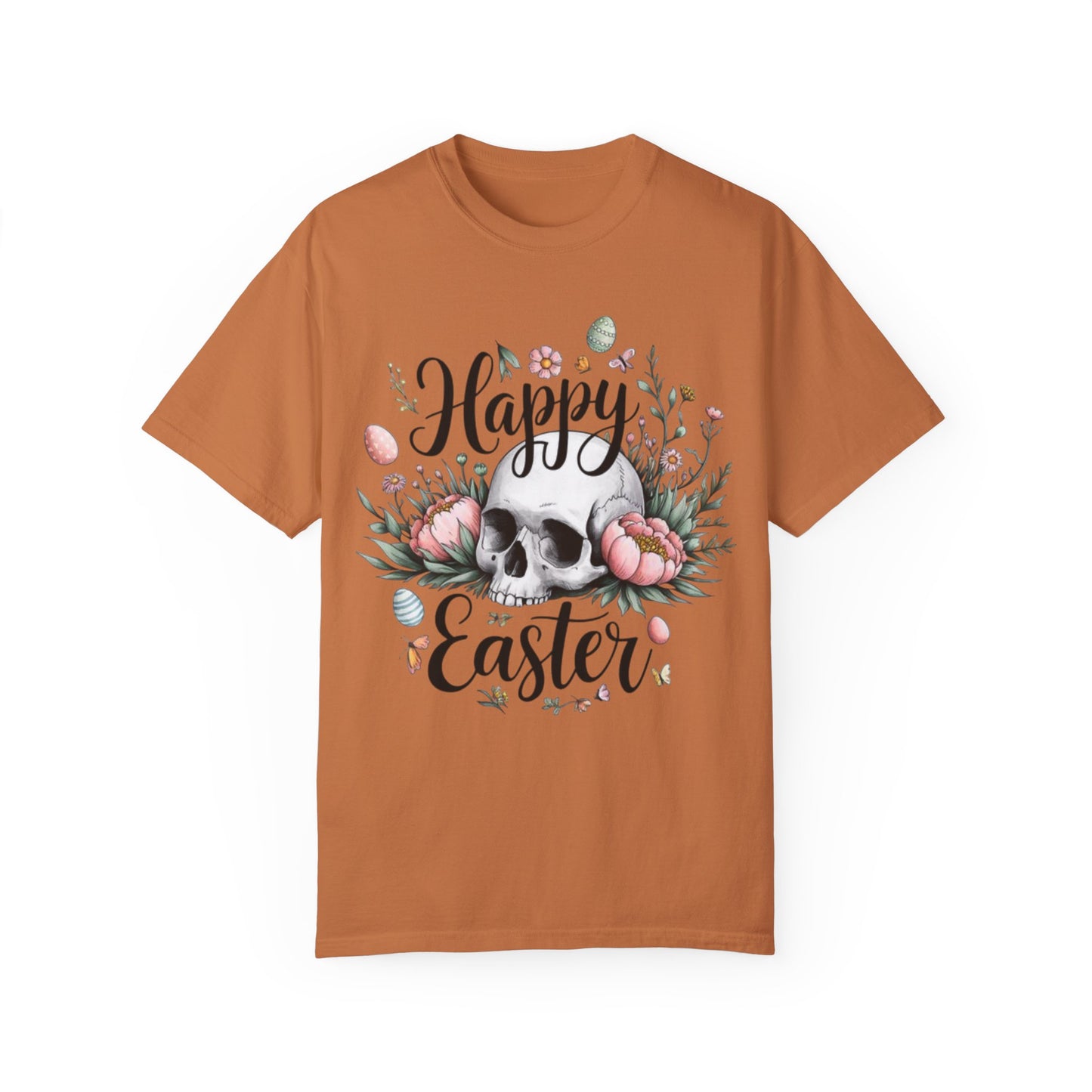Easter Floral Skull Tee