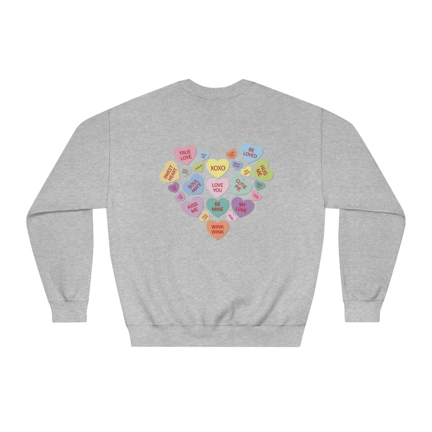 Valentine's Day Candy Heart Sweatshirt