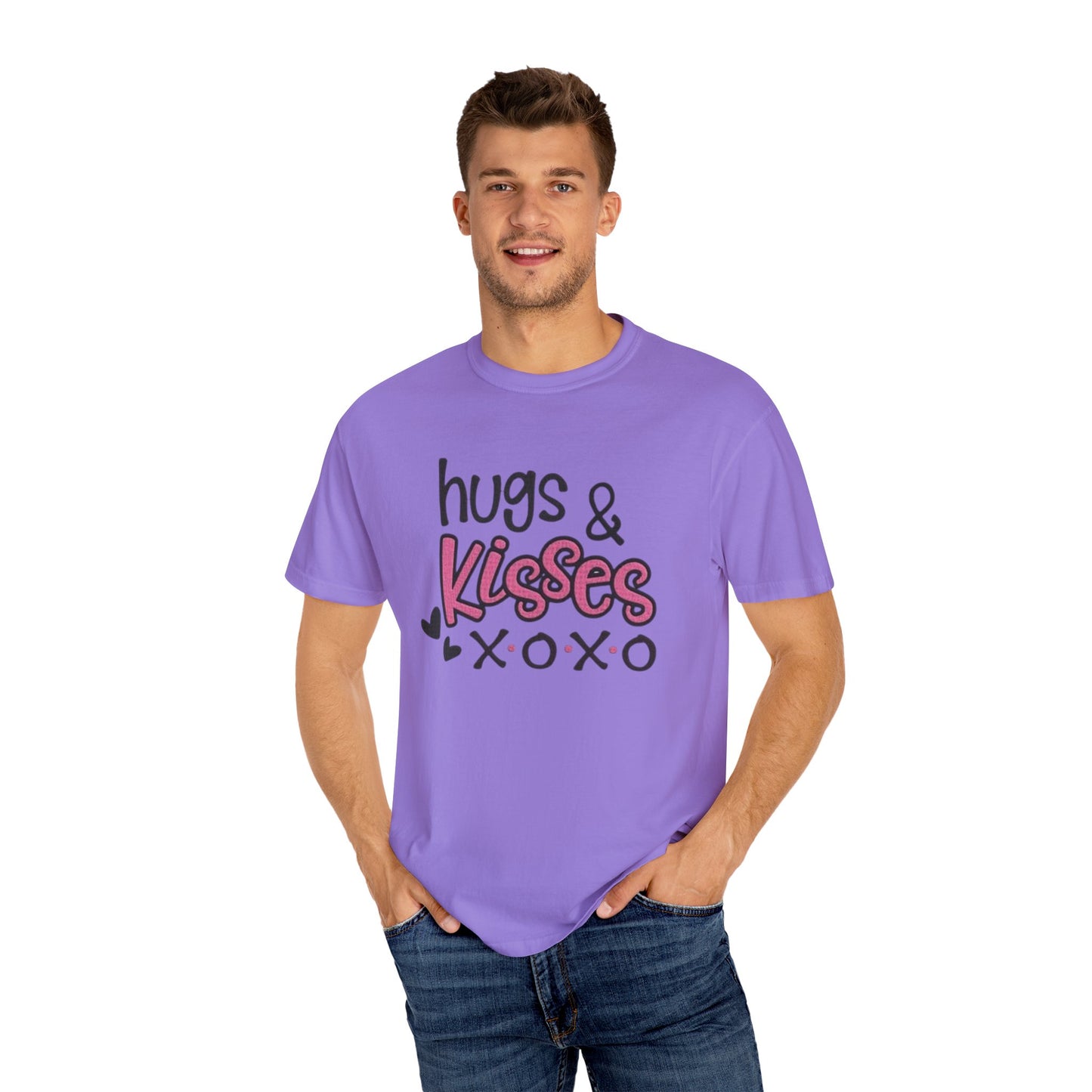 Valentine's Day Hugs & Kisses Tee