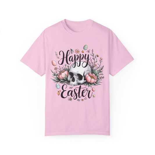 Easter Floral Skull Tee