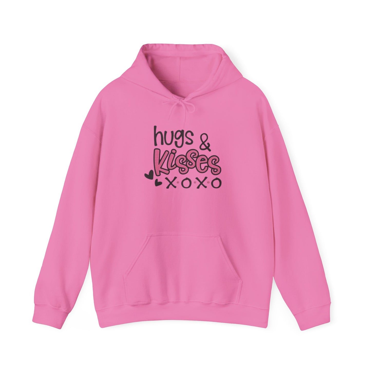 Valentine's Day Hugs & Kisses- Hooded Sweatshirt!