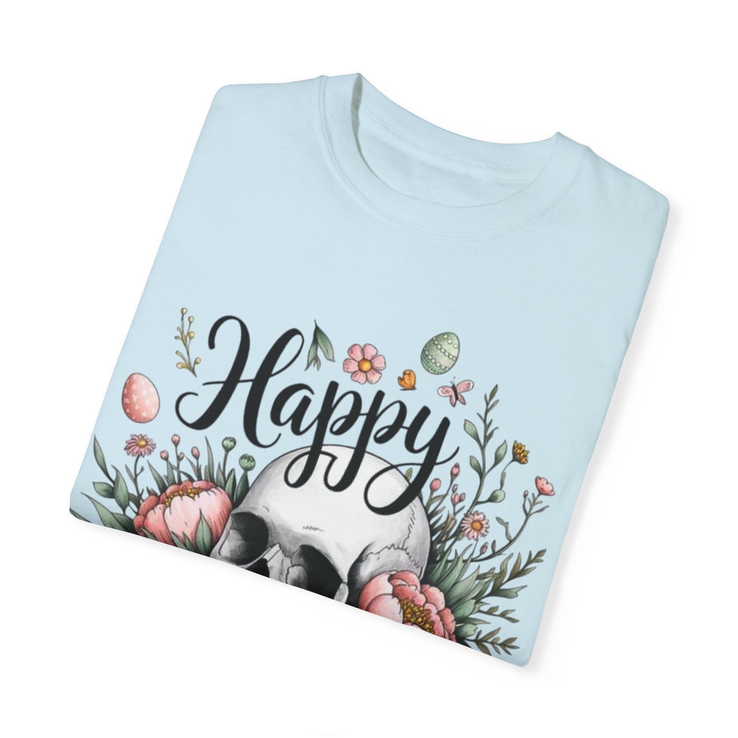 Easter Floral Skull Tee