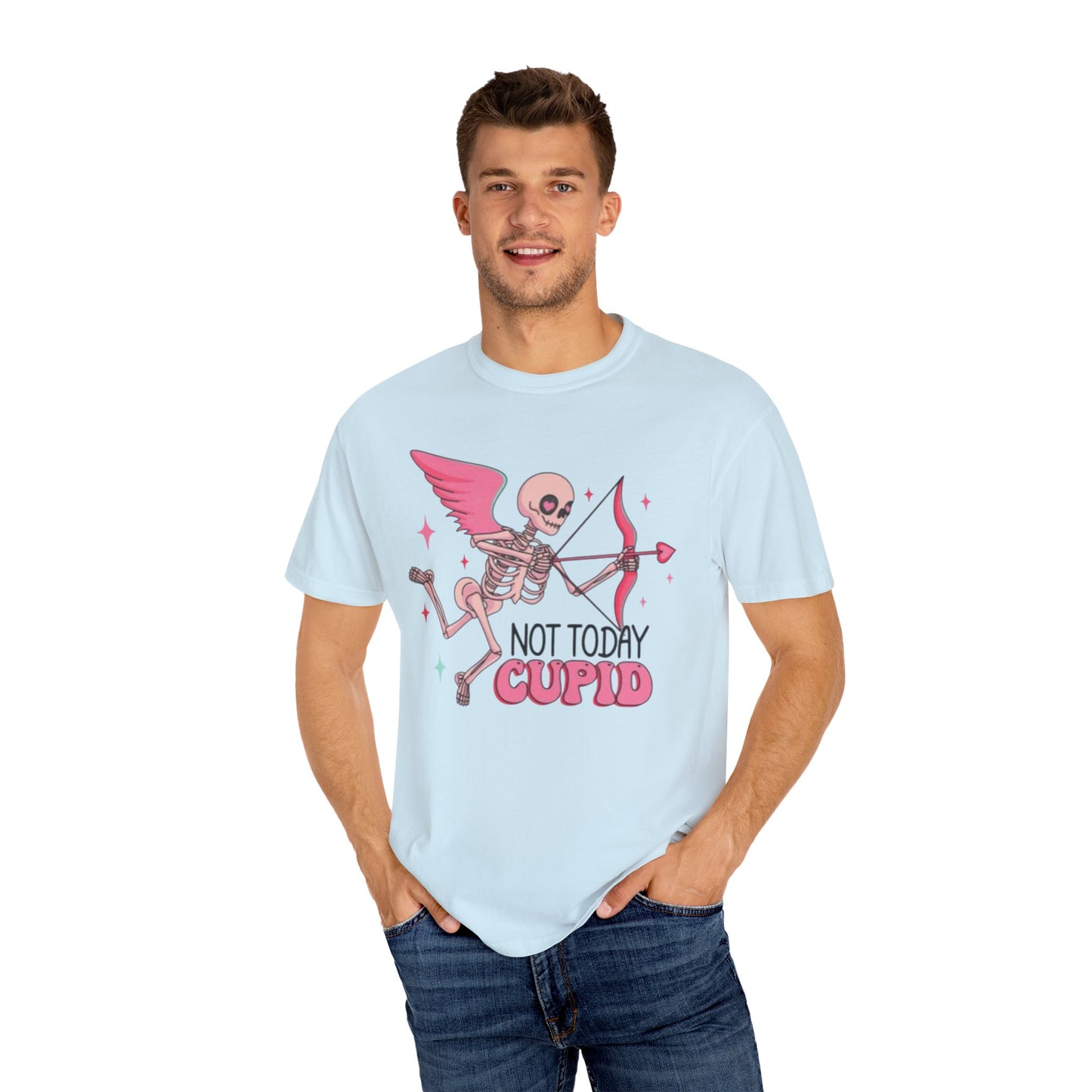 Valentine's Day Not Today Cupid Tee