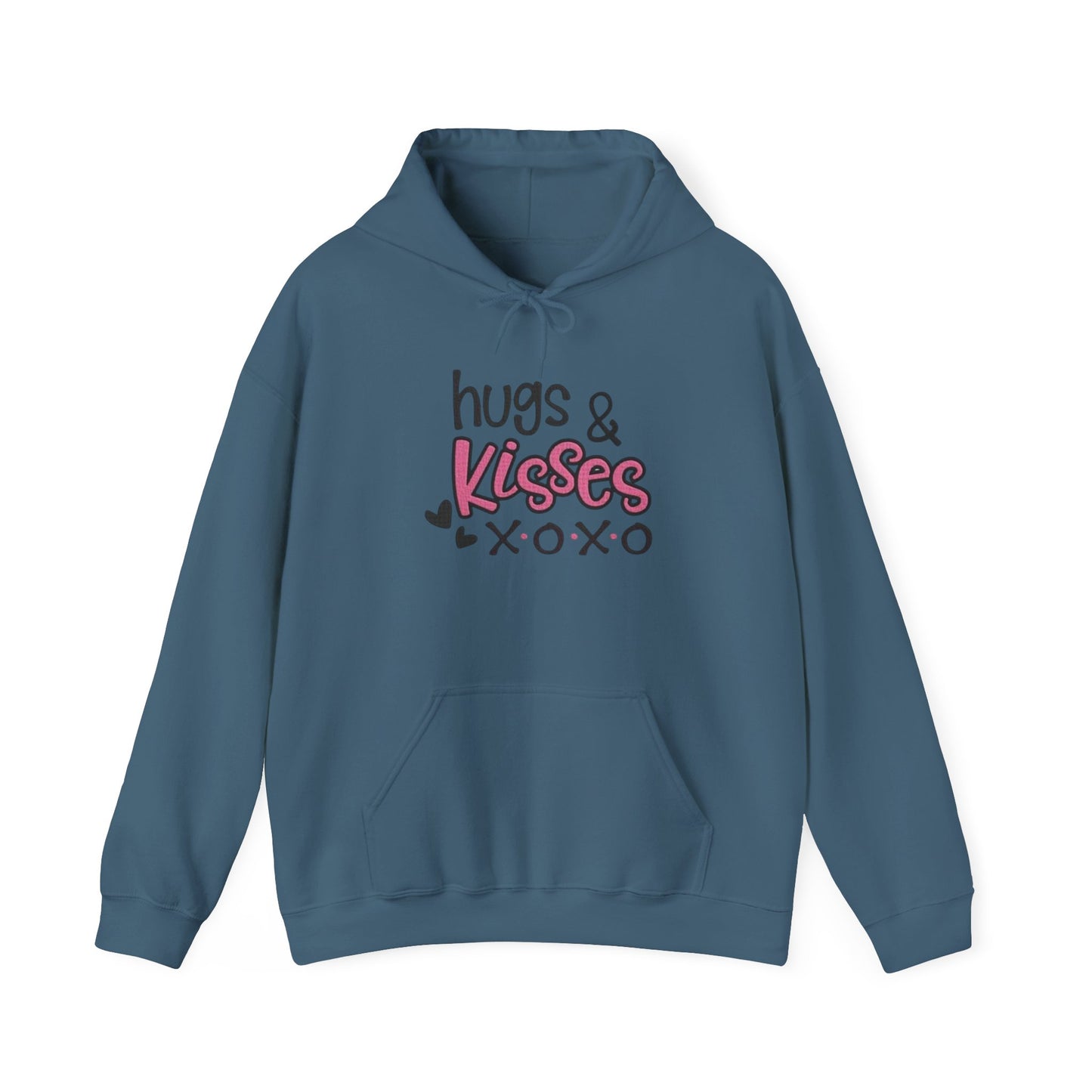 Valentine's Day Hugs & Kisses- Hooded Sweatshirt!