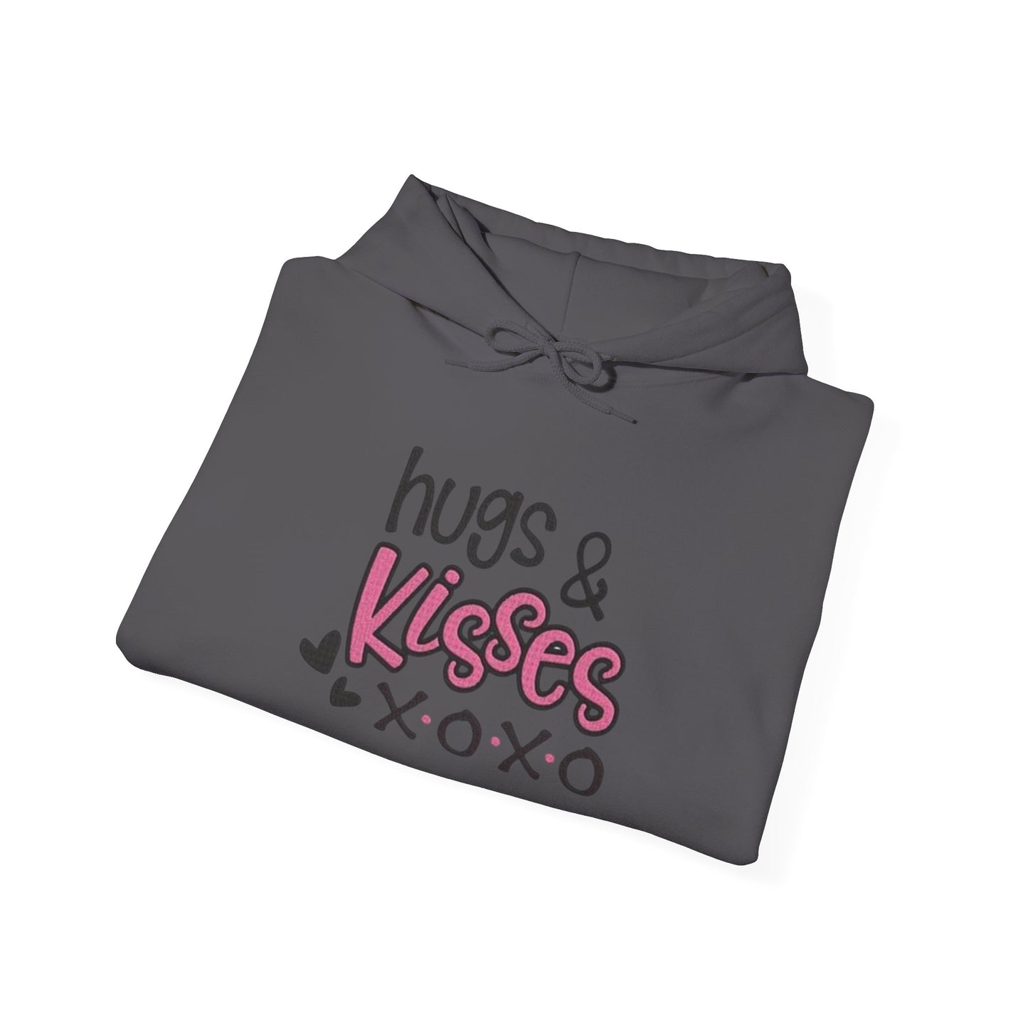 Valentine's Day Hugs & Kisses- Hooded Sweatshirt!