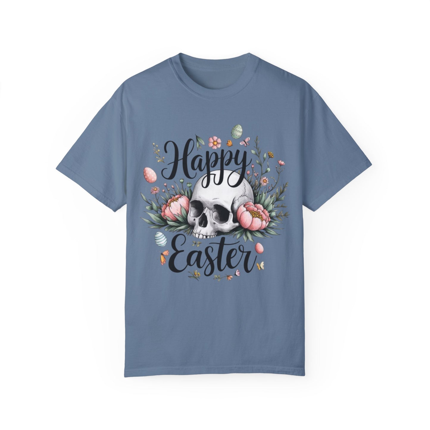 Easter Floral Skull Tee