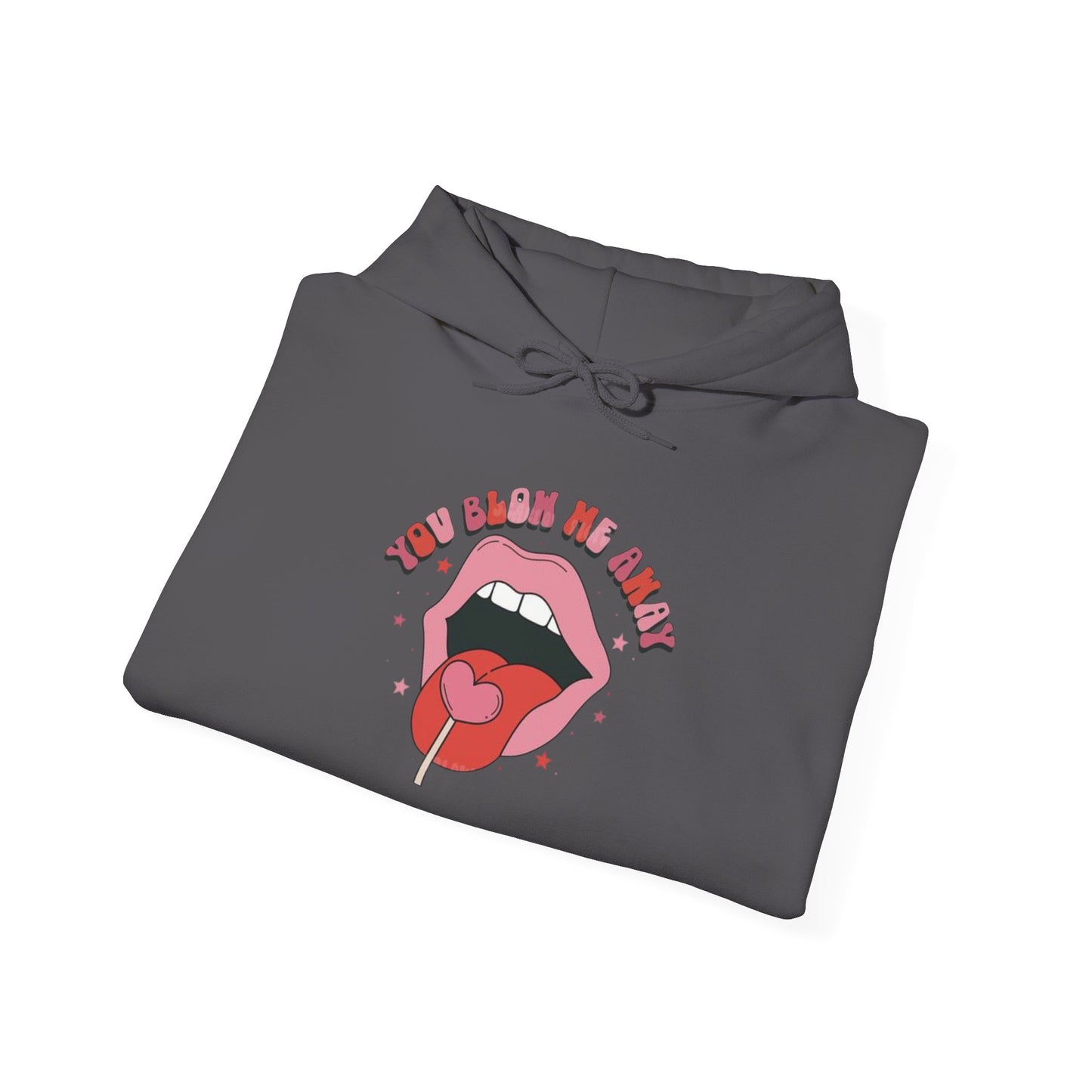 Valentine's Day You Blow Me Away- Hooded Sweatshirt!