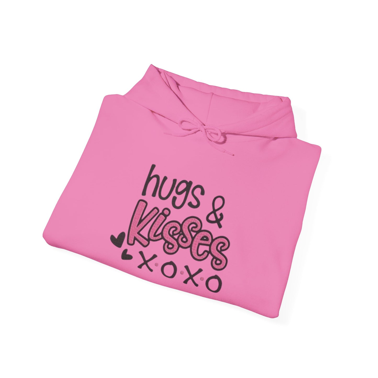 Valentine's Day Hugs & Kisses- Hooded Sweatshirt!