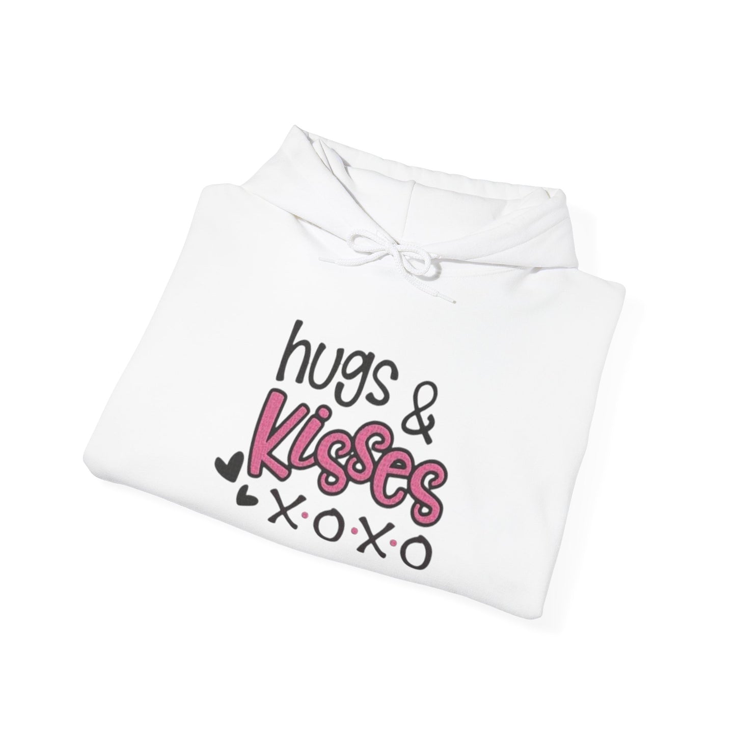 Valentine's Day Hugs & Kisses- Hooded Sweatshirt!