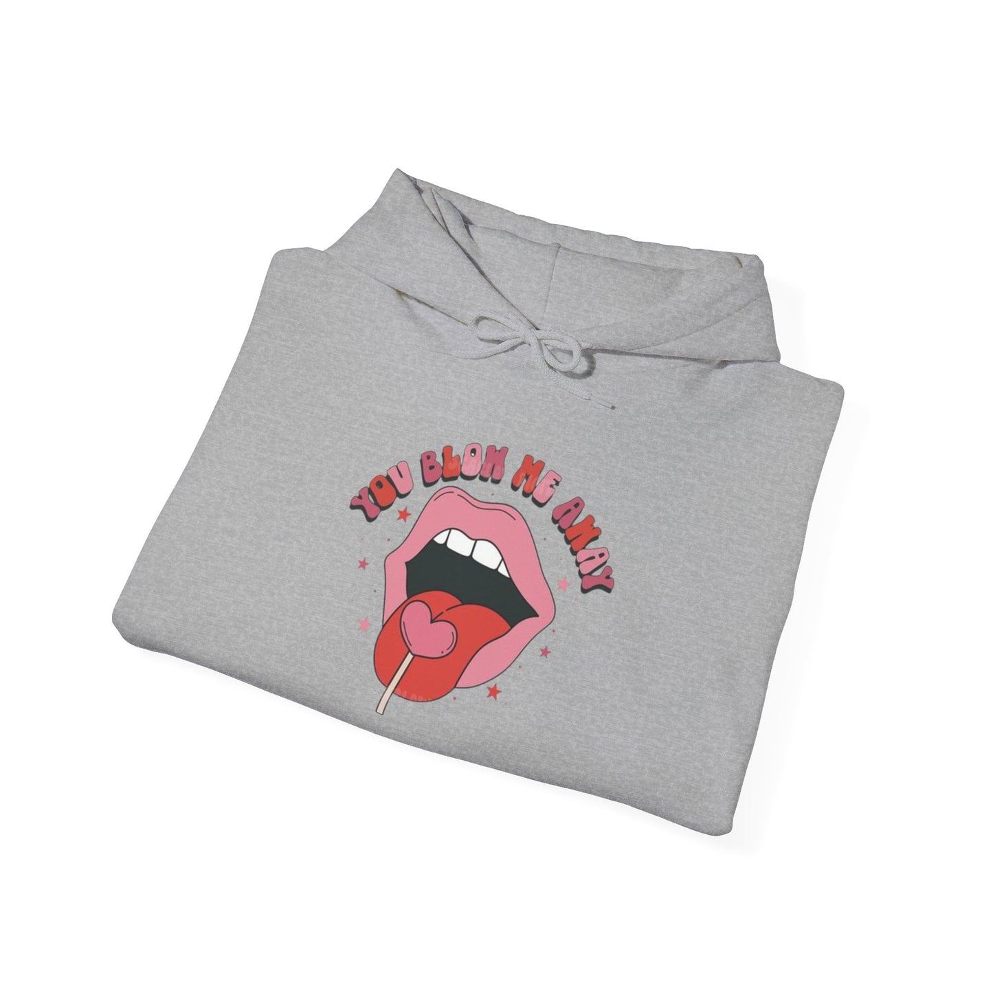 Valentine's Day You Blow Me Away- Hooded Sweatshirt!