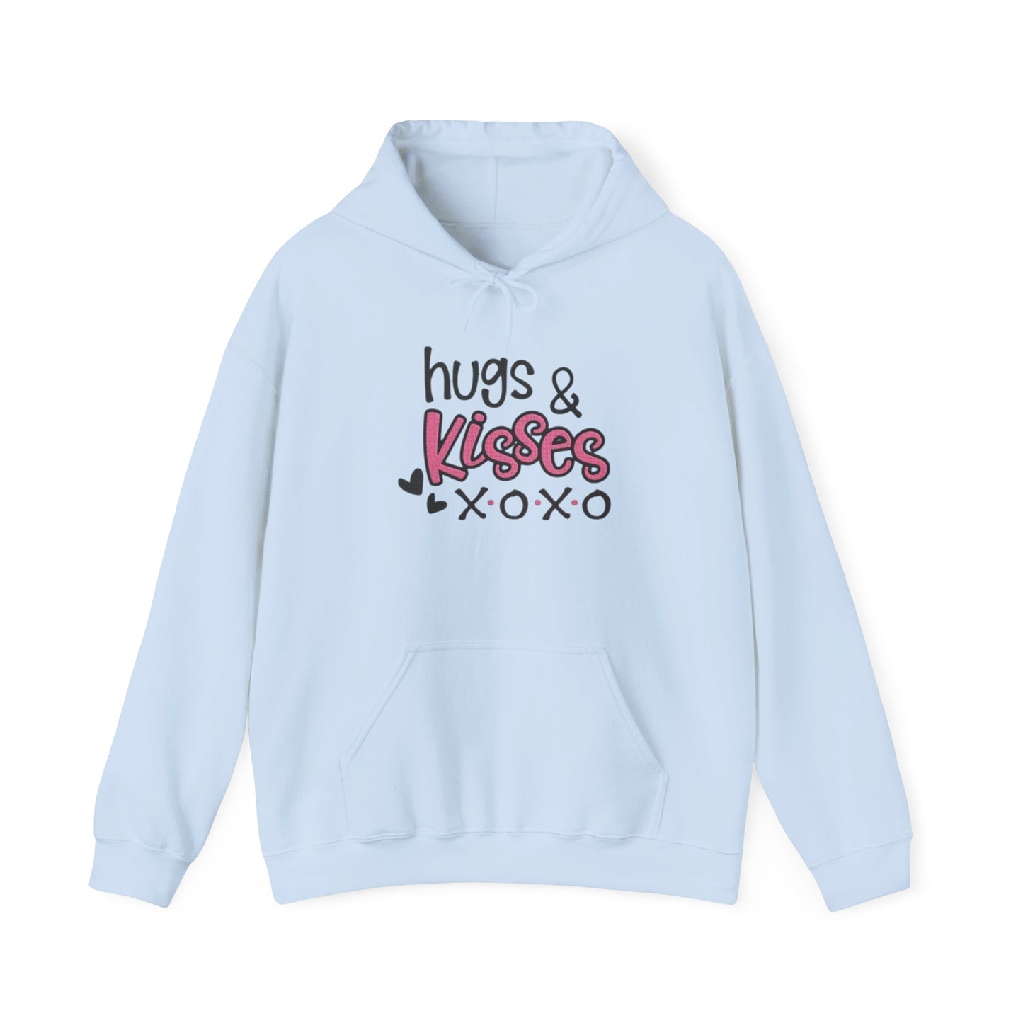Valentine's Day Hugs & Kisses- Hooded Sweatshirt!