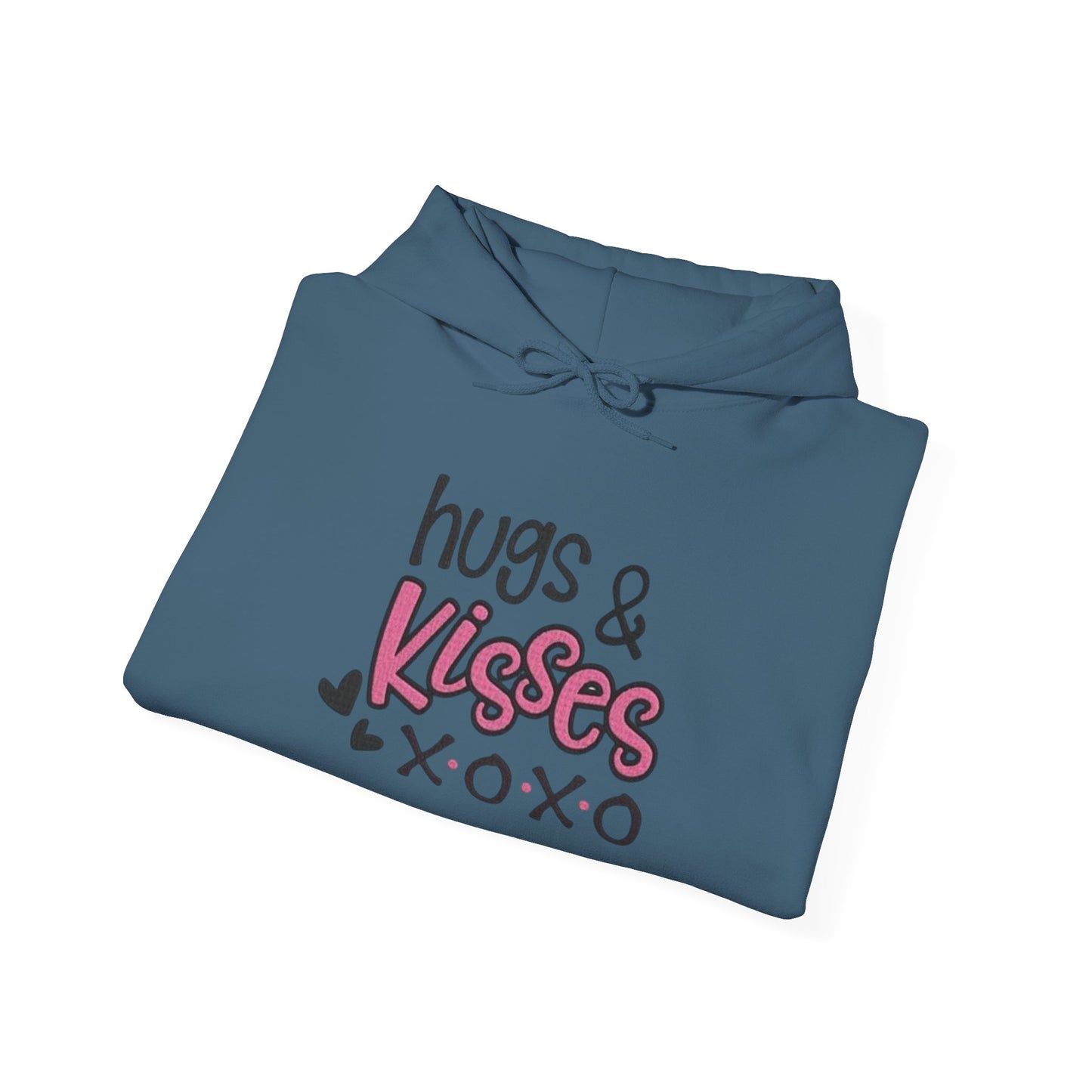 Valentine's Day Hugs & Kisses- Hooded Sweatshirt!