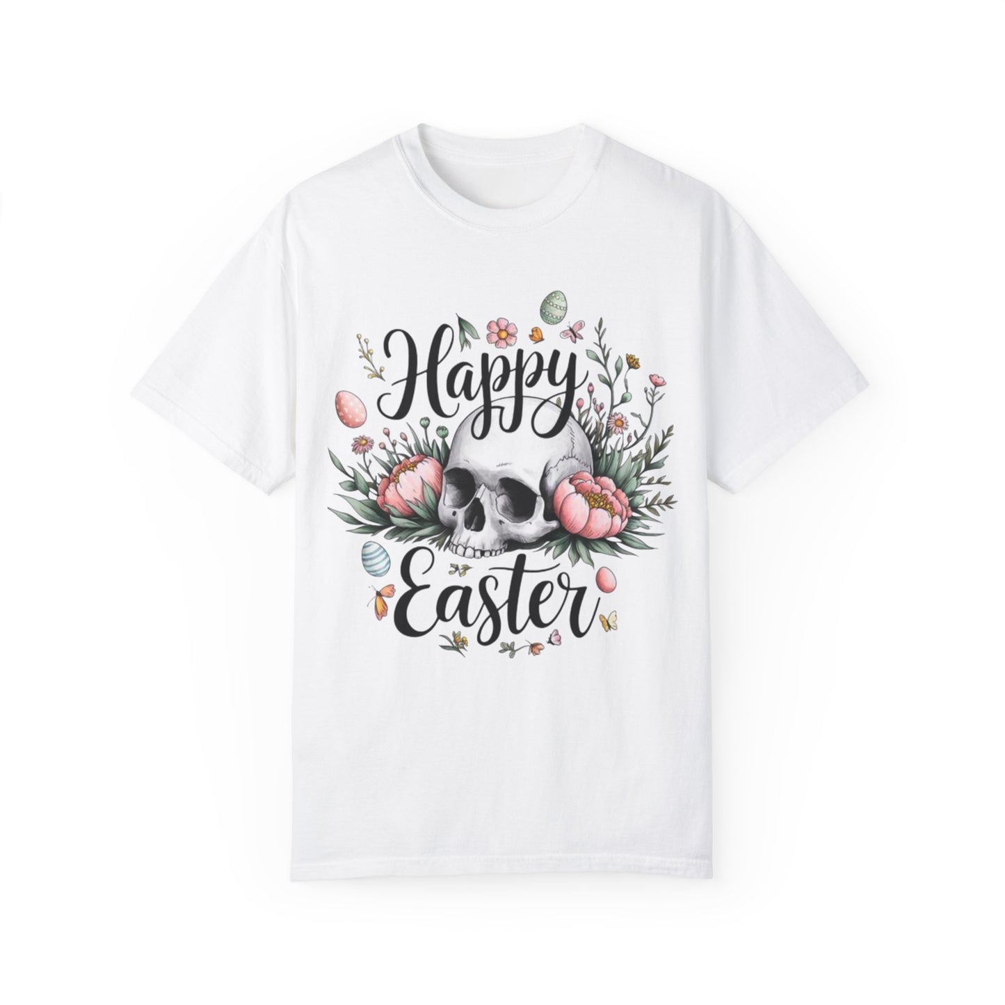 Easter Floral Skull Tee