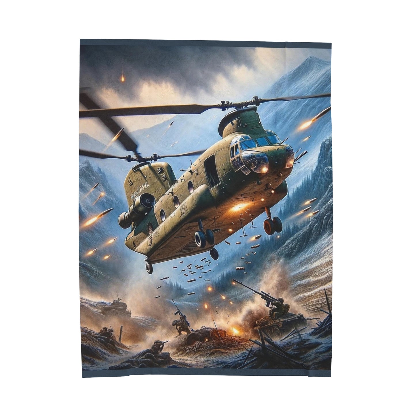 Battle Climb- Plush Blanket