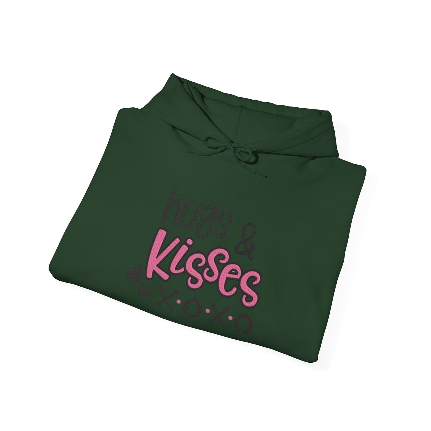 Valentine's Day Hugs & Kisses- Hooded Sweatshirt!