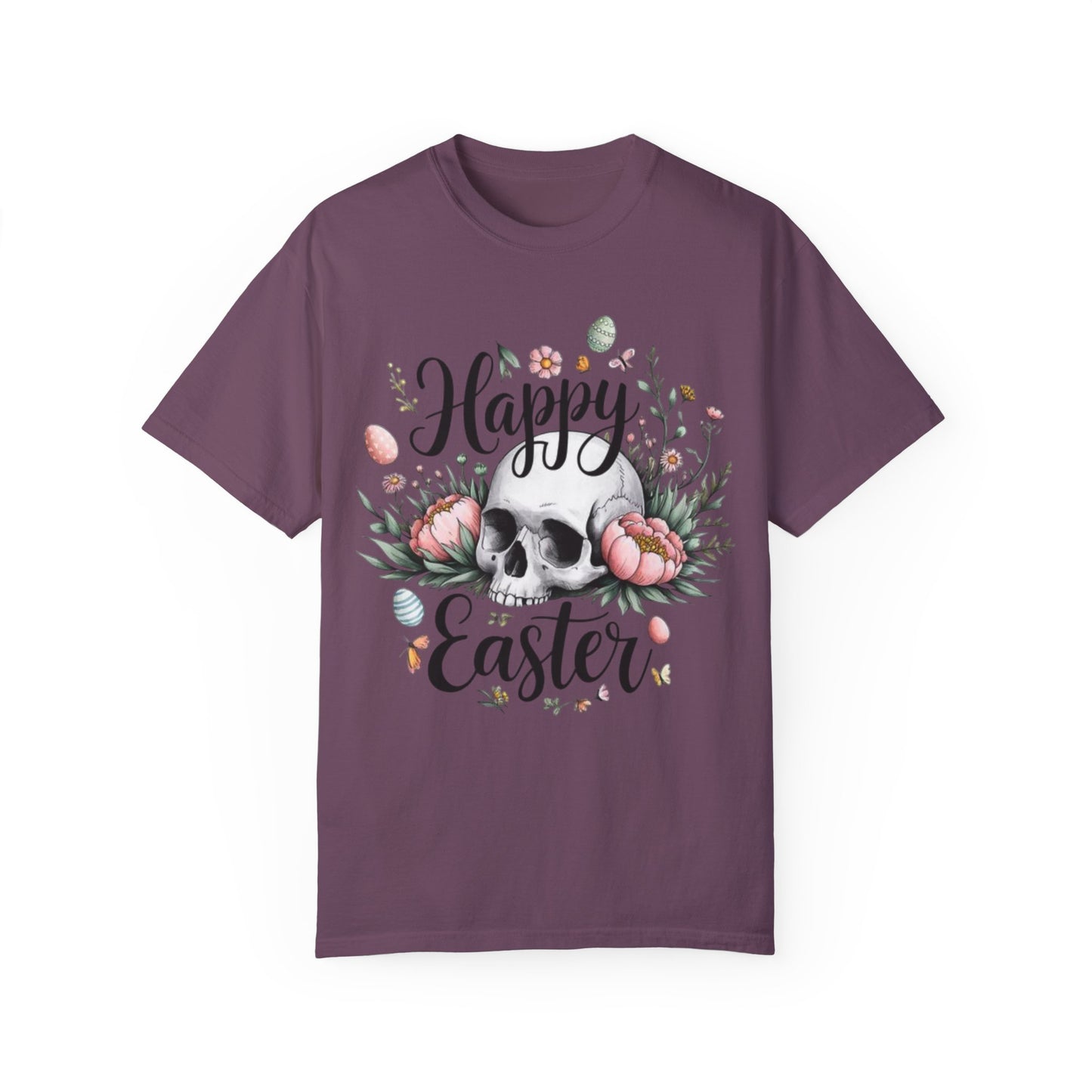 Easter Floral Skull Tee