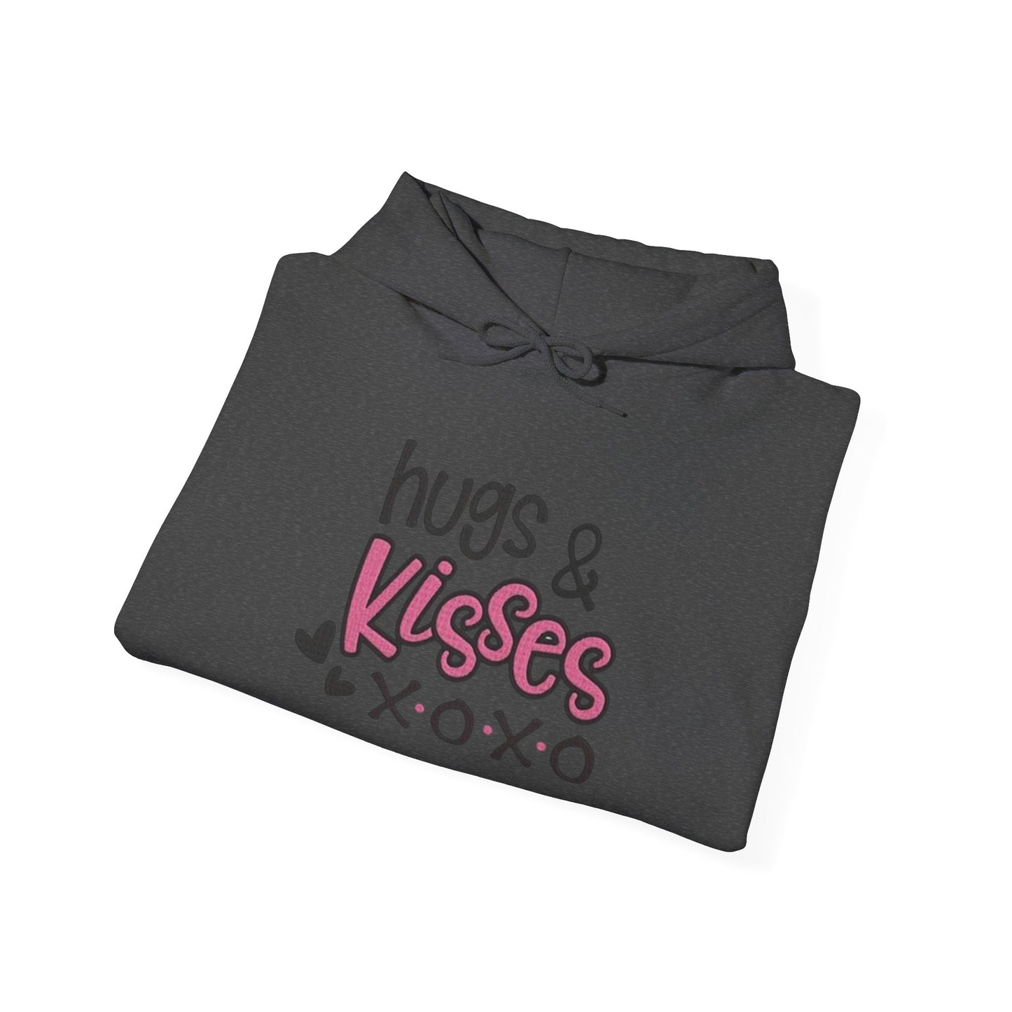 Valentine's Day Hugs & Kisses- Hooded Sweatshirt!