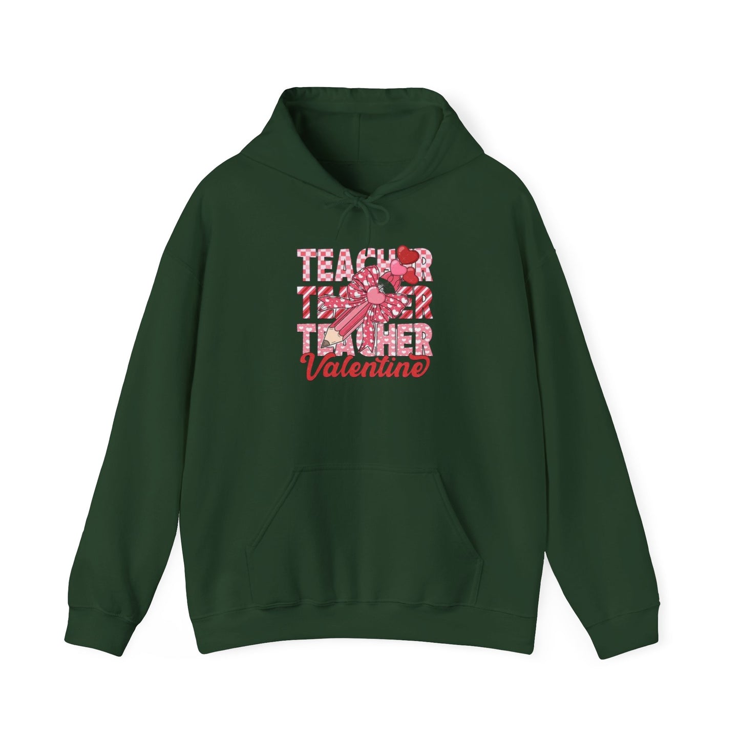 Valentine's Day Teacher- Hooded Sweatshirt!
