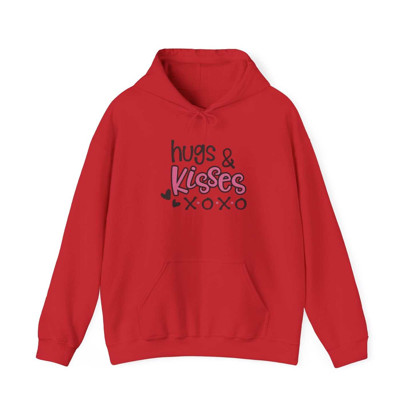Valentine's Day Hugs & Kisses- Hooded Sweatshirt!