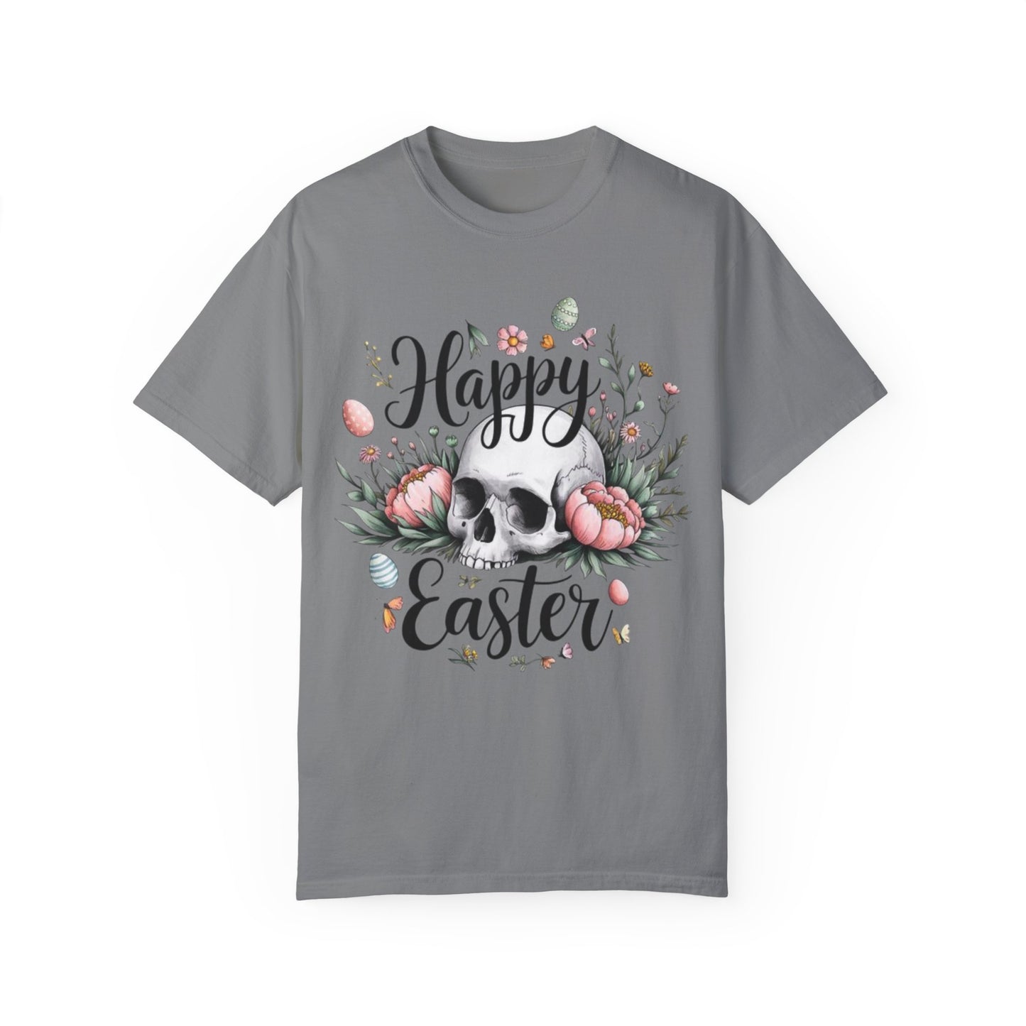 Easter Floral Skull Tee