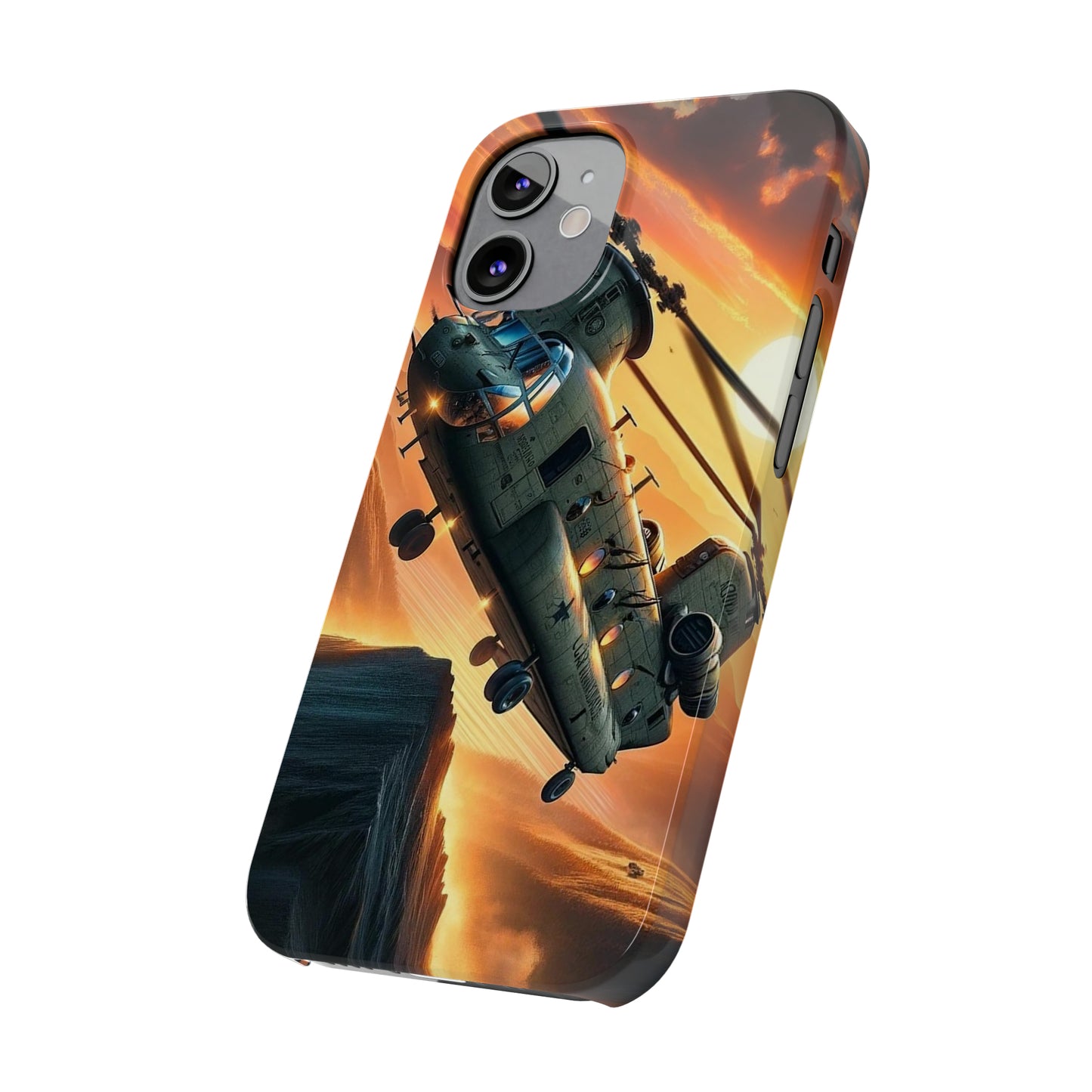 Sunset Soar Slim Phone Case