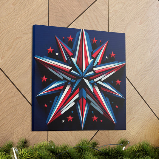 Patriotic Prism-Canvas Gallery Wraps