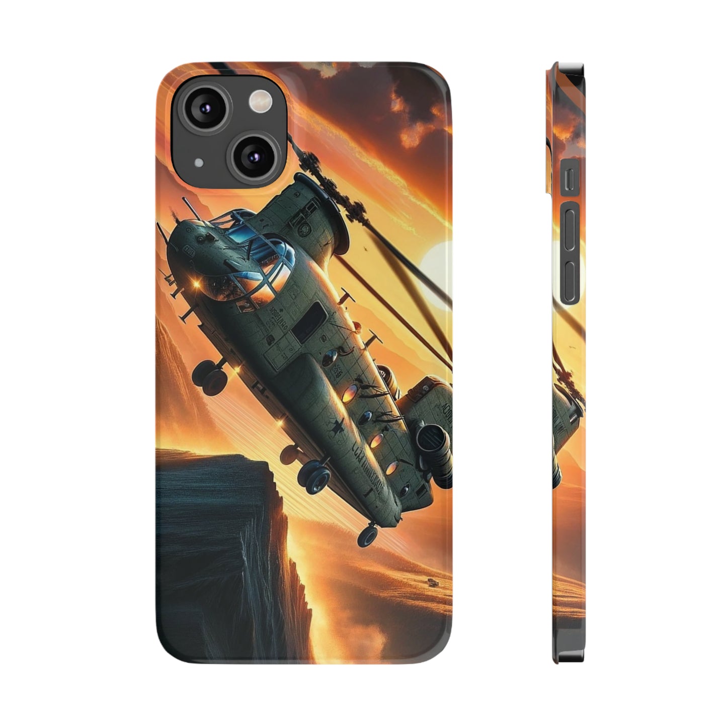 Sunset Soar Slim Phone Case