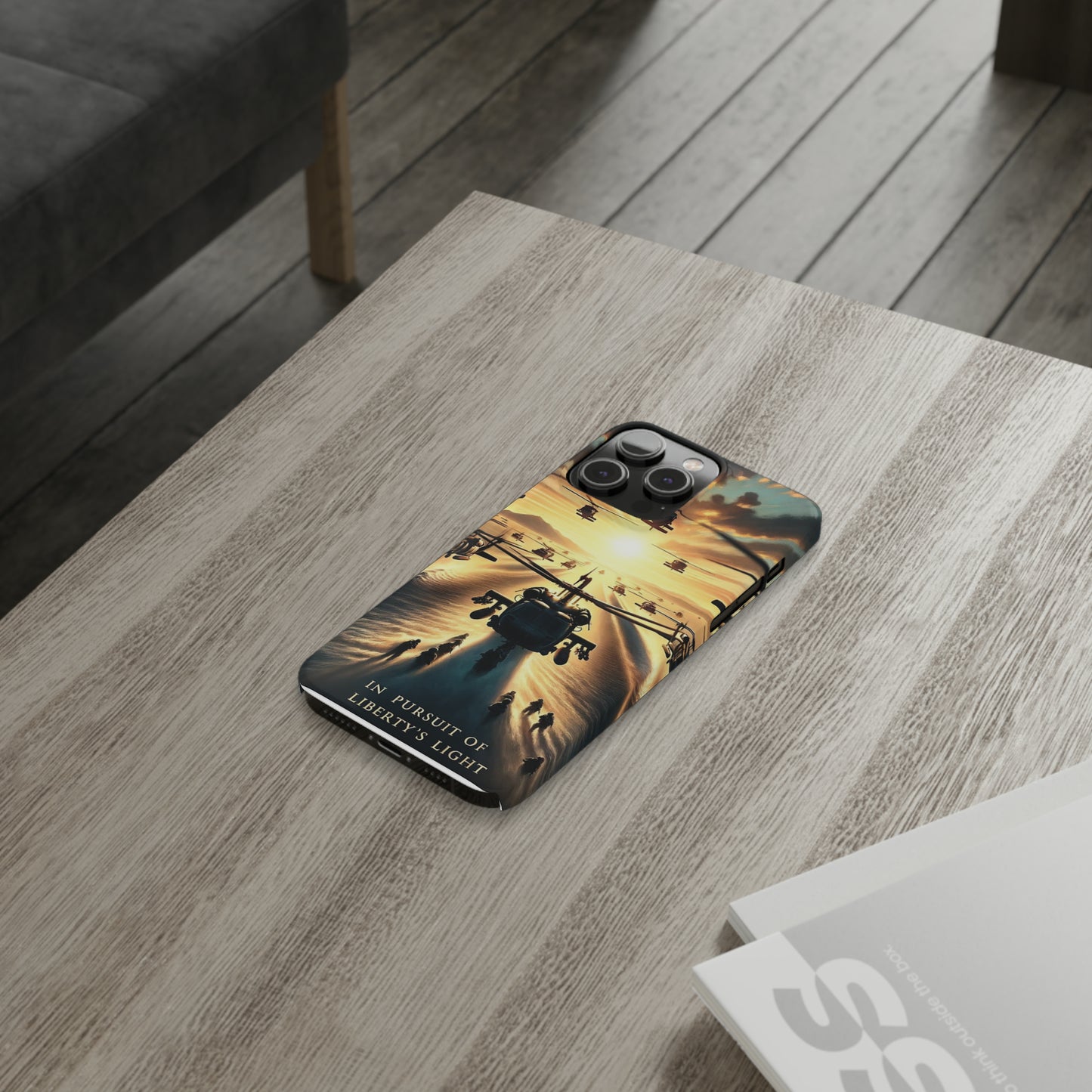 In Pursuit of Liberty's Light - Slim Phone Cases