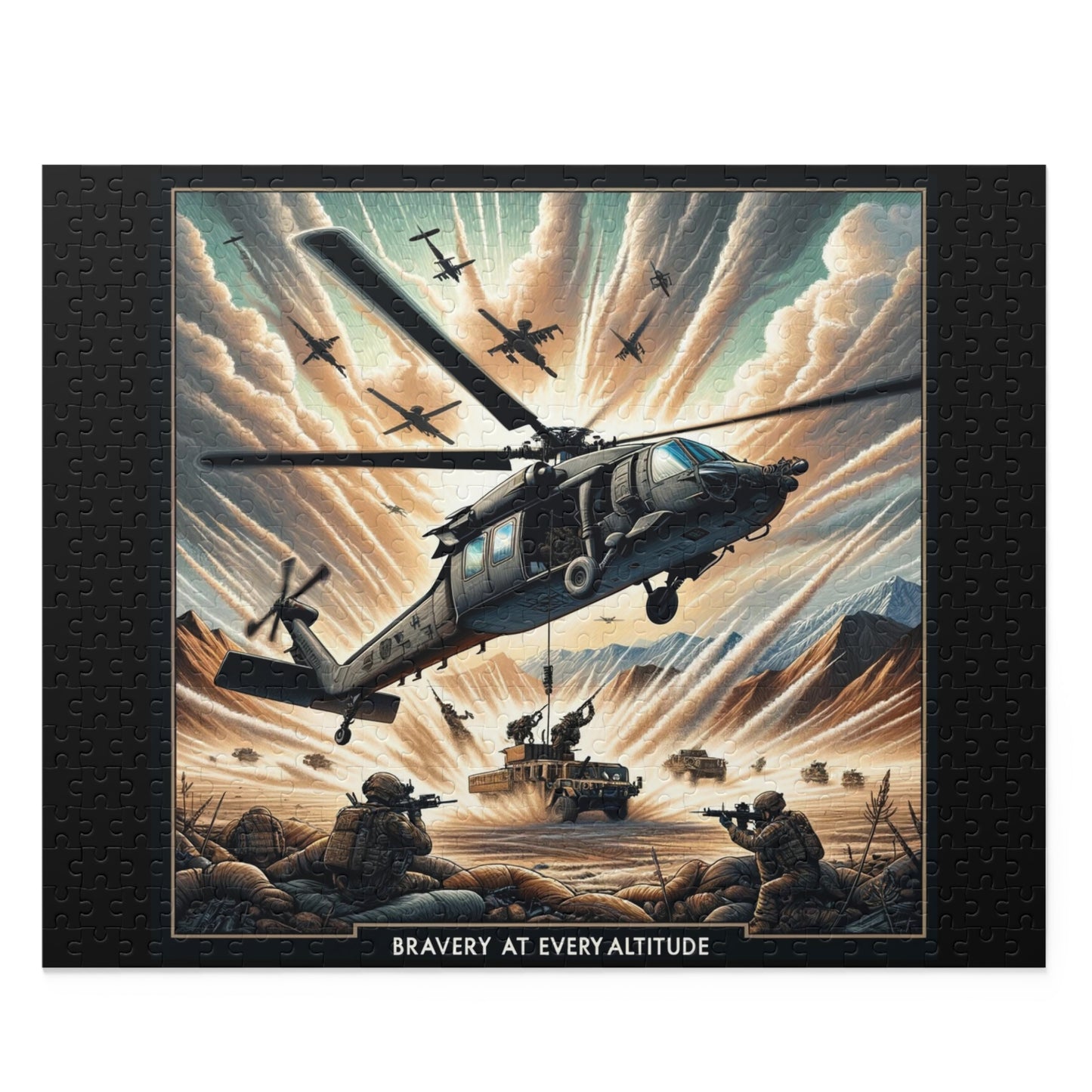 Bravery At Every Altitude-500-Piece Puzzle!