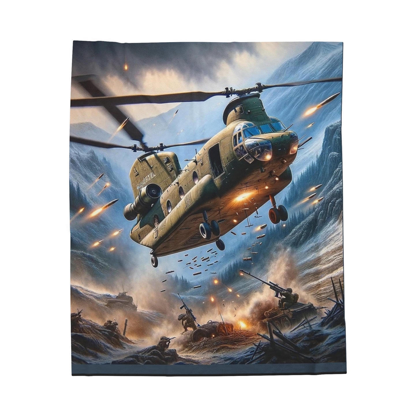 Battle Climb- Plush Blanket