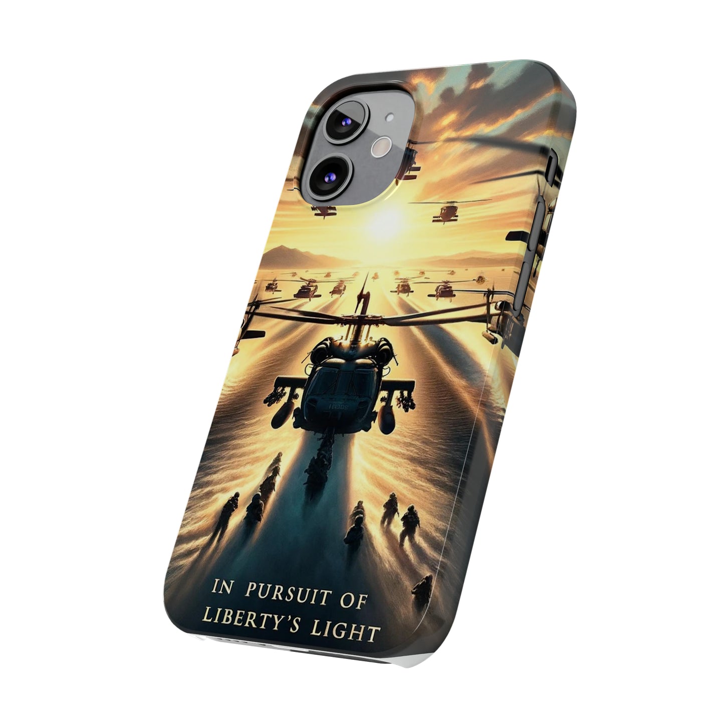 In Pursuit of Liberty's Light - Slim Phone Cases