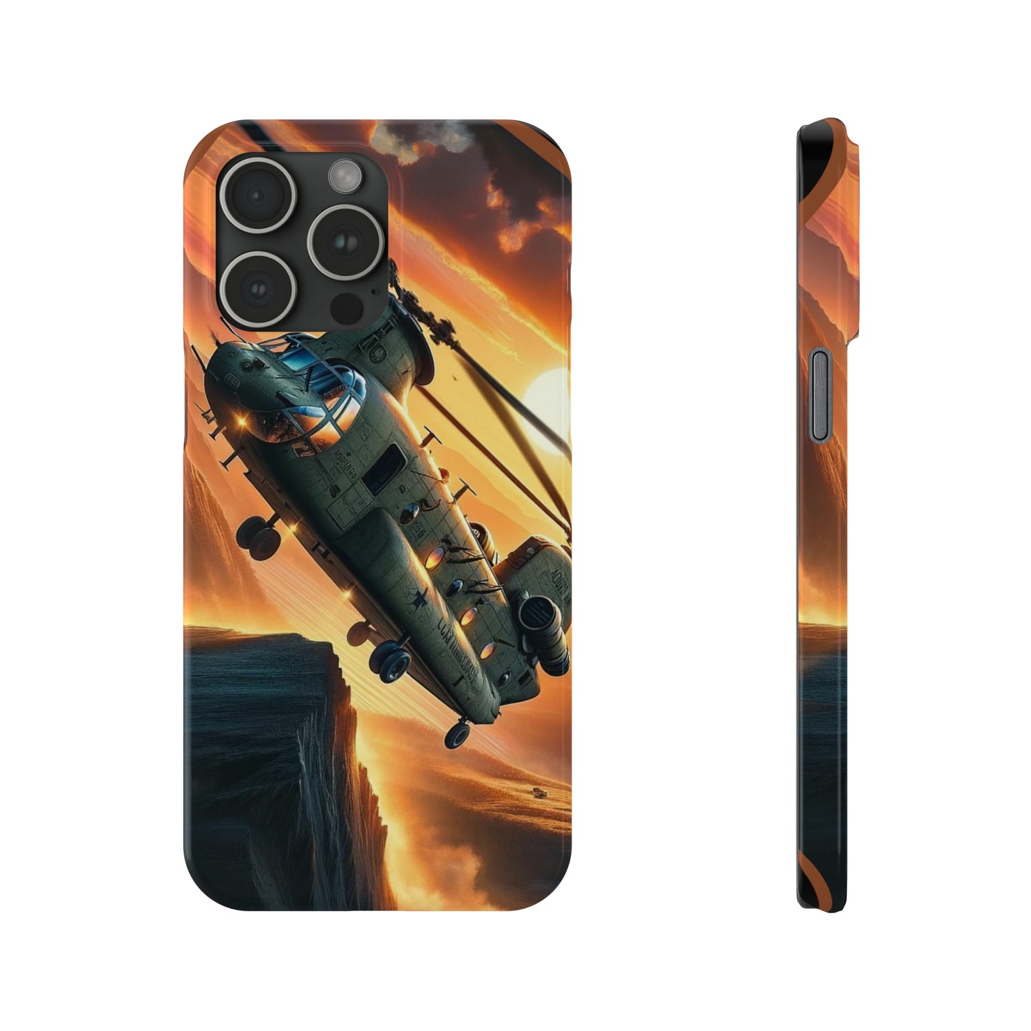 Sunset Soar Slim Phone Case