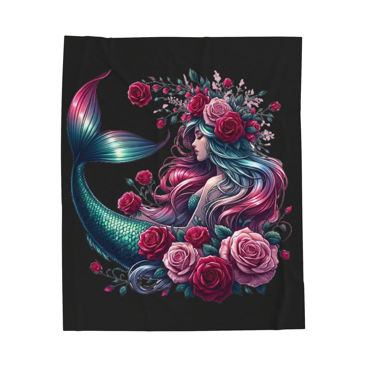 Enchanted Mermaid Plush Blanket