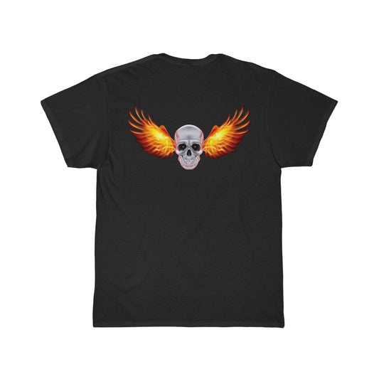 🔥Flaming Skull Flight Tee 💀