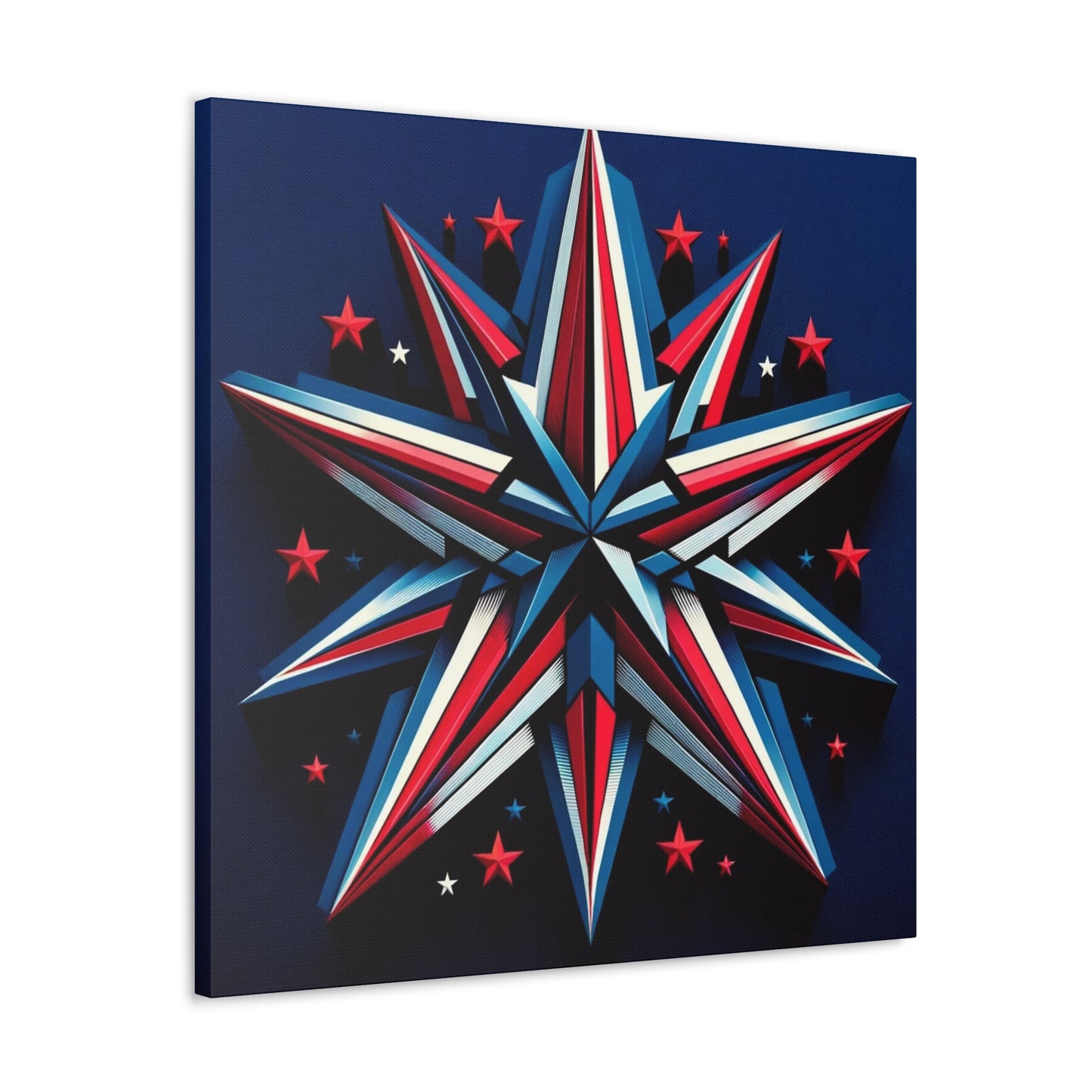 Patriotic Prism-Canvas Gallery Wraps