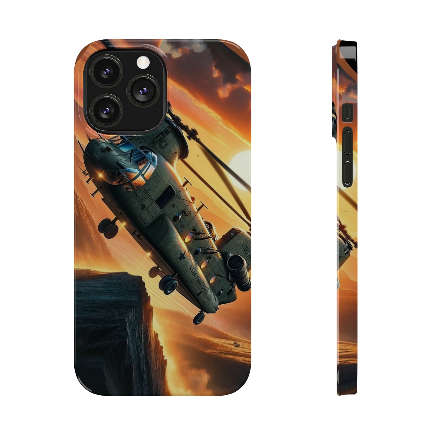 Sunset Soar Slim Phone Case