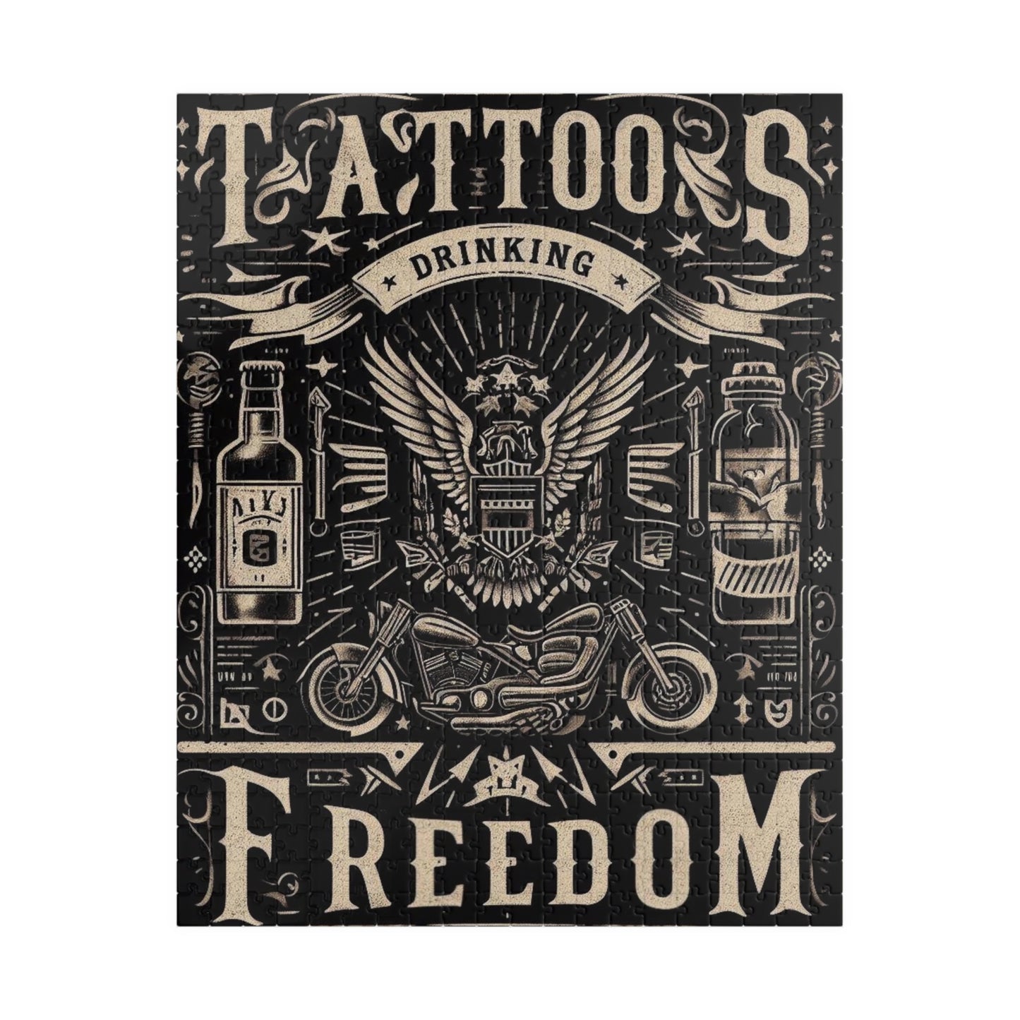 Tattoos & Freedom 520 piece puzzle