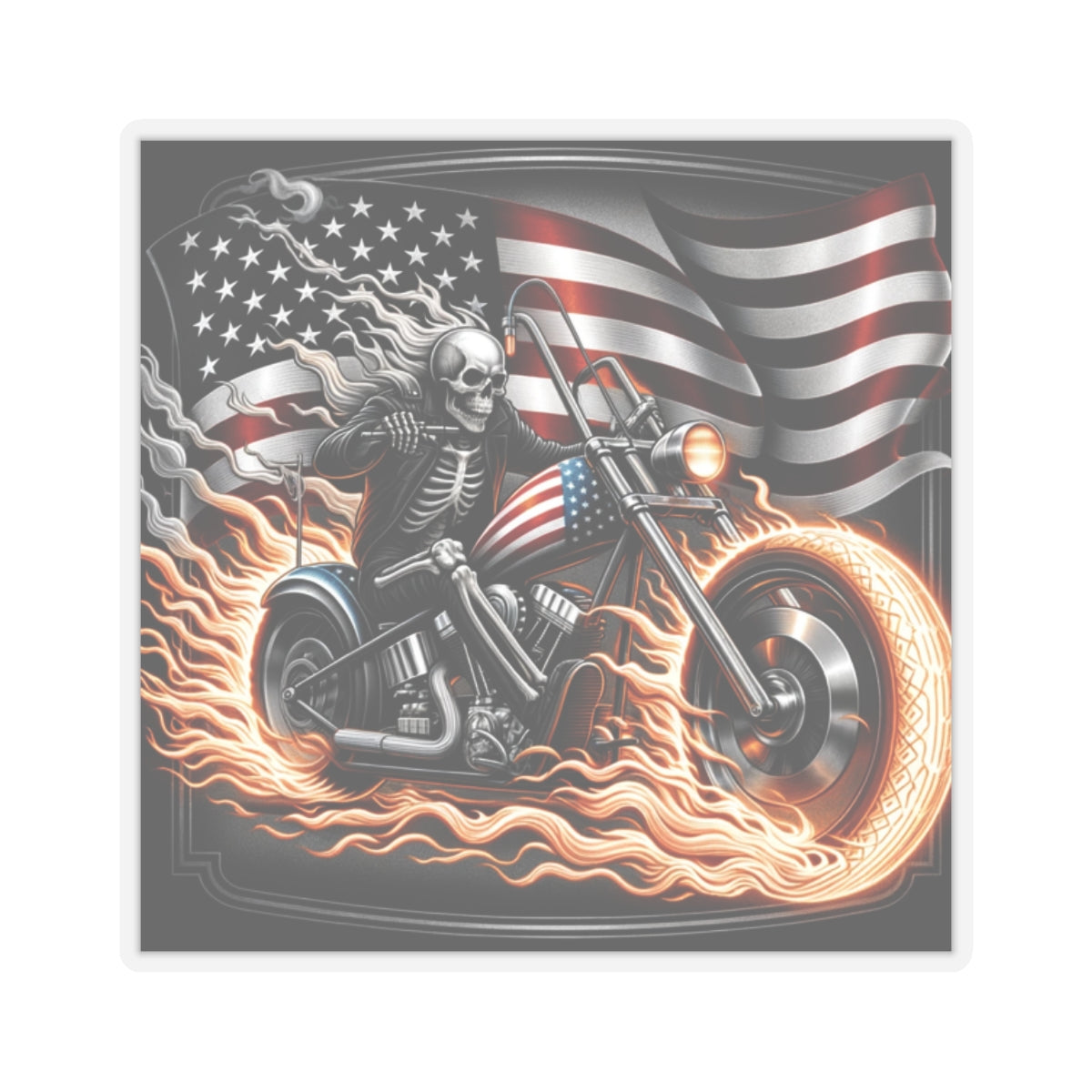 Freedom's Ride Sticker